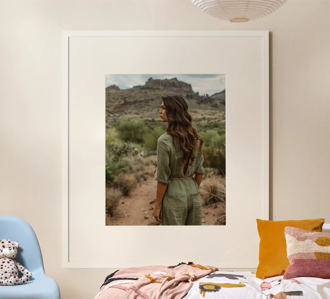 Riverbero di menta poster da PhotoVibe Decor