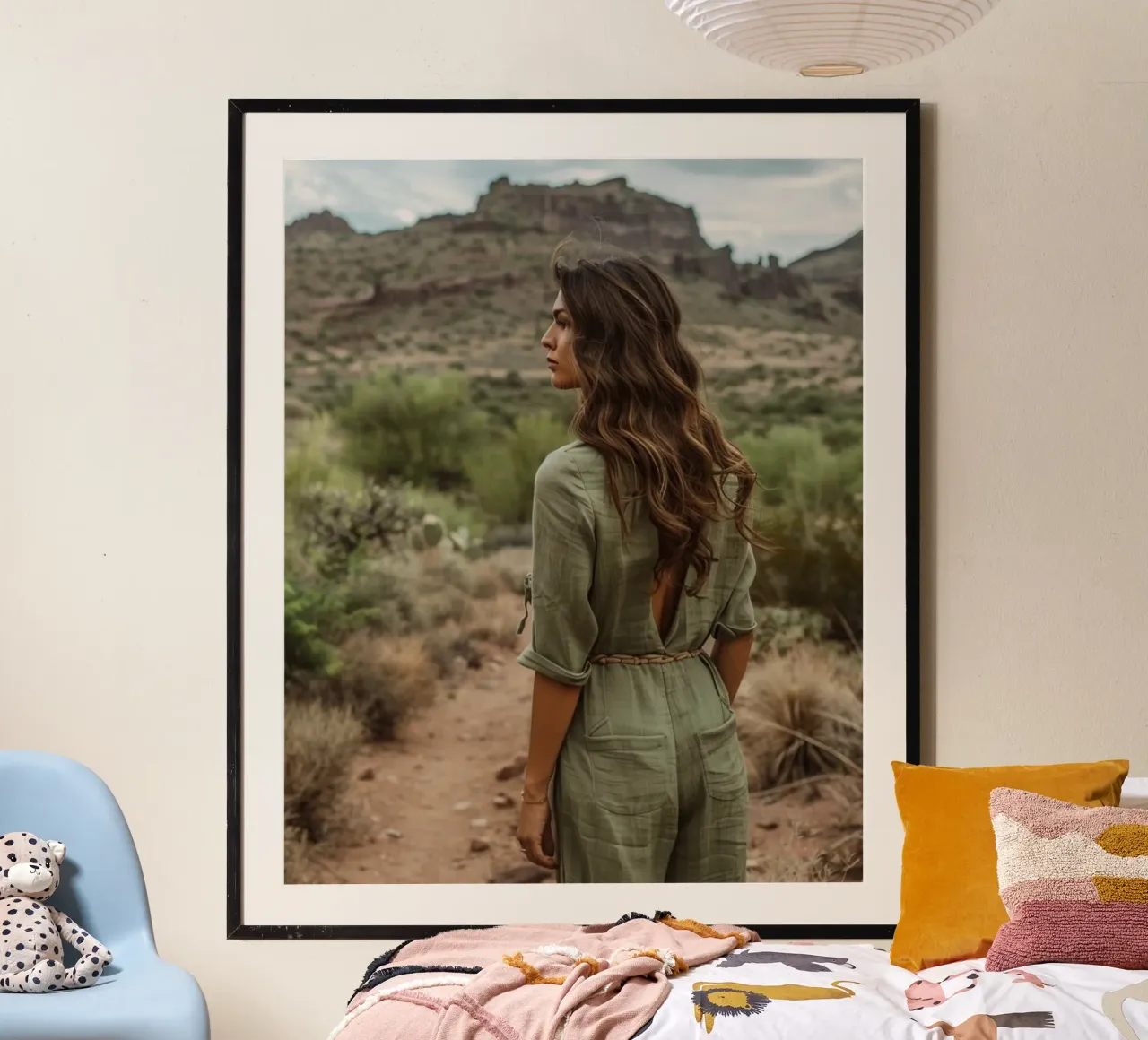Riverbero di menta poster da PhotoVibe Decor