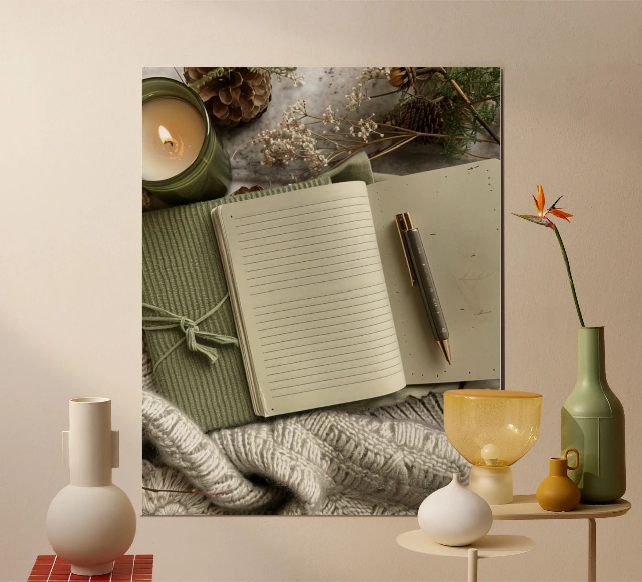 Rêverie à la menthe poster de PhotoVibe Decor