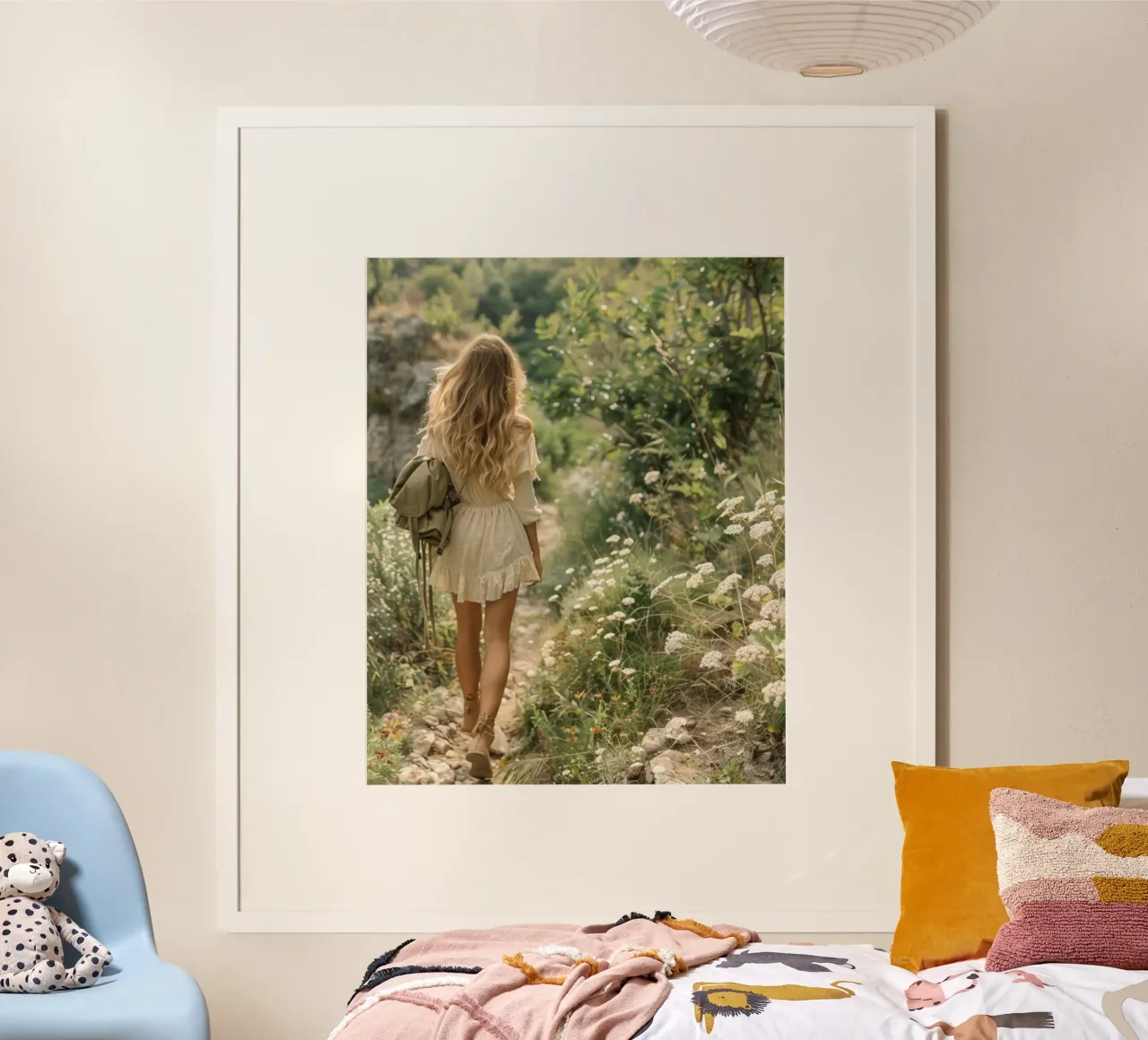 Riverbero di menta poster da PhotoVibe Decor