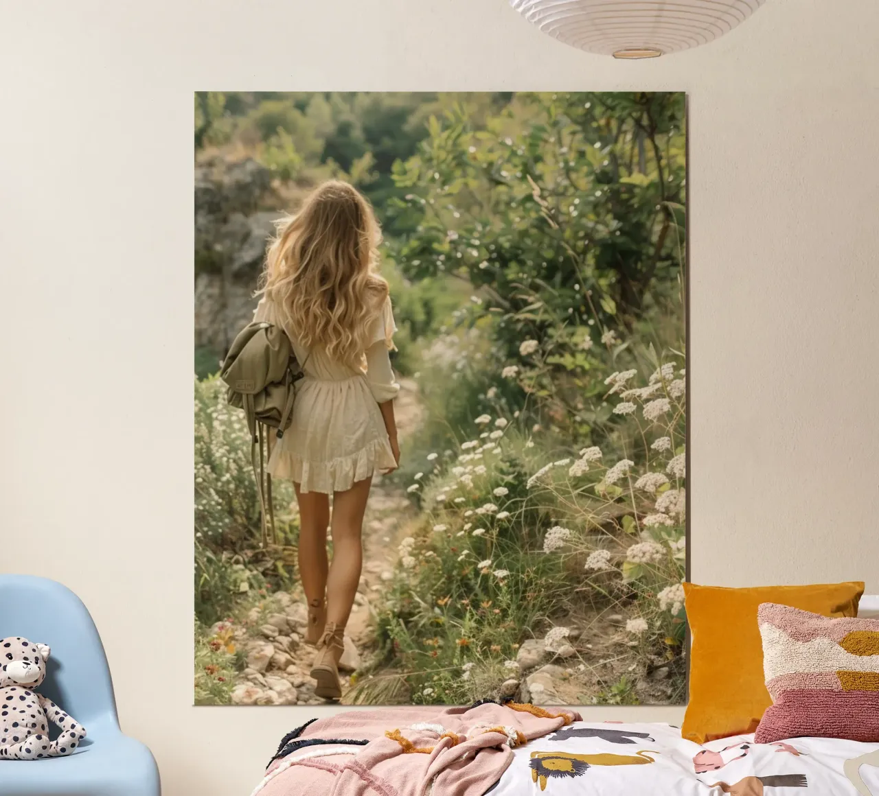 Riverbero di menta poster da PhotoVibe Decor