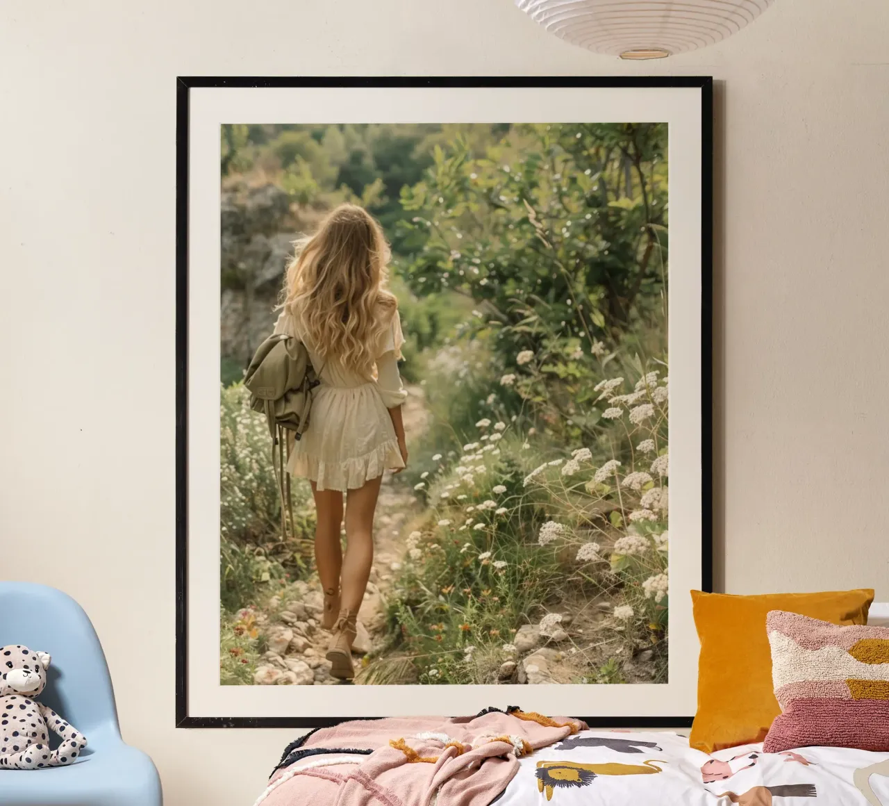 Riverbero di menta poster da PhotoVibe Decor
