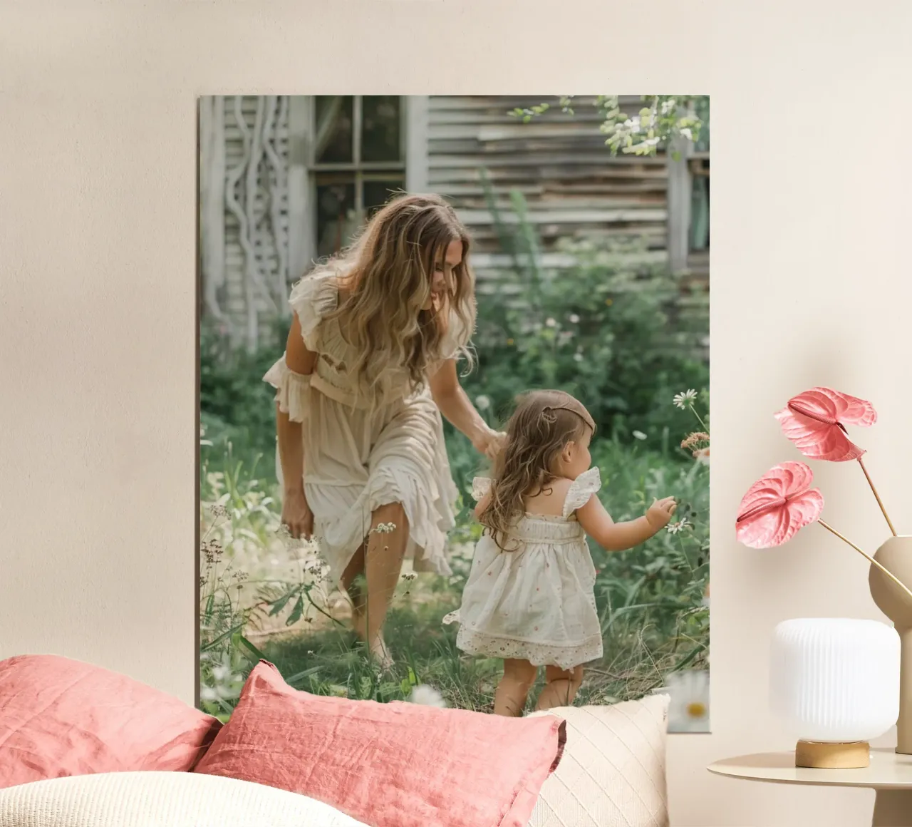 Riverbero di menta poster da PhotoVibe Decor