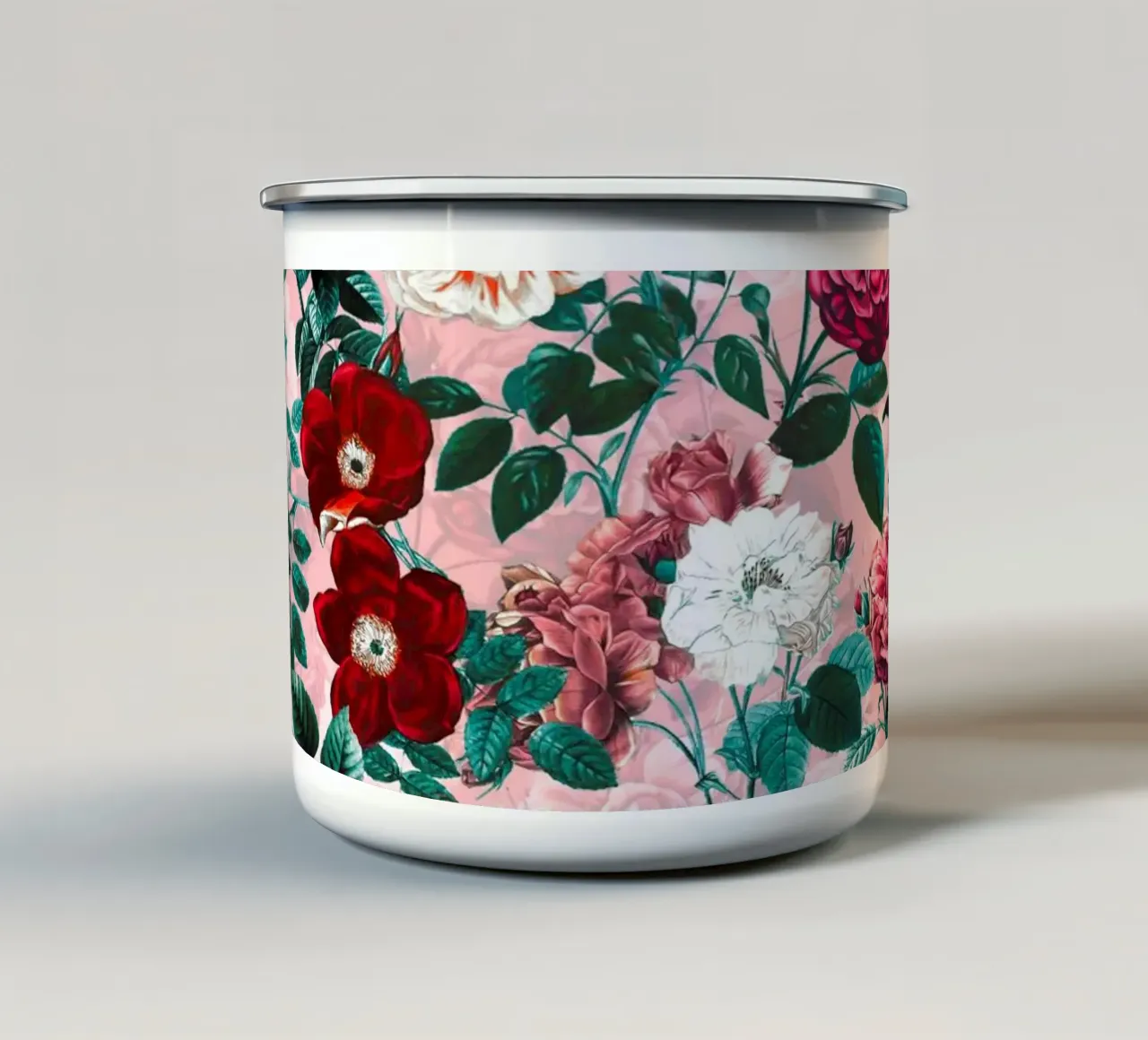 Summer Botanical Garden tazza in smalto da burcukorkmazyurek