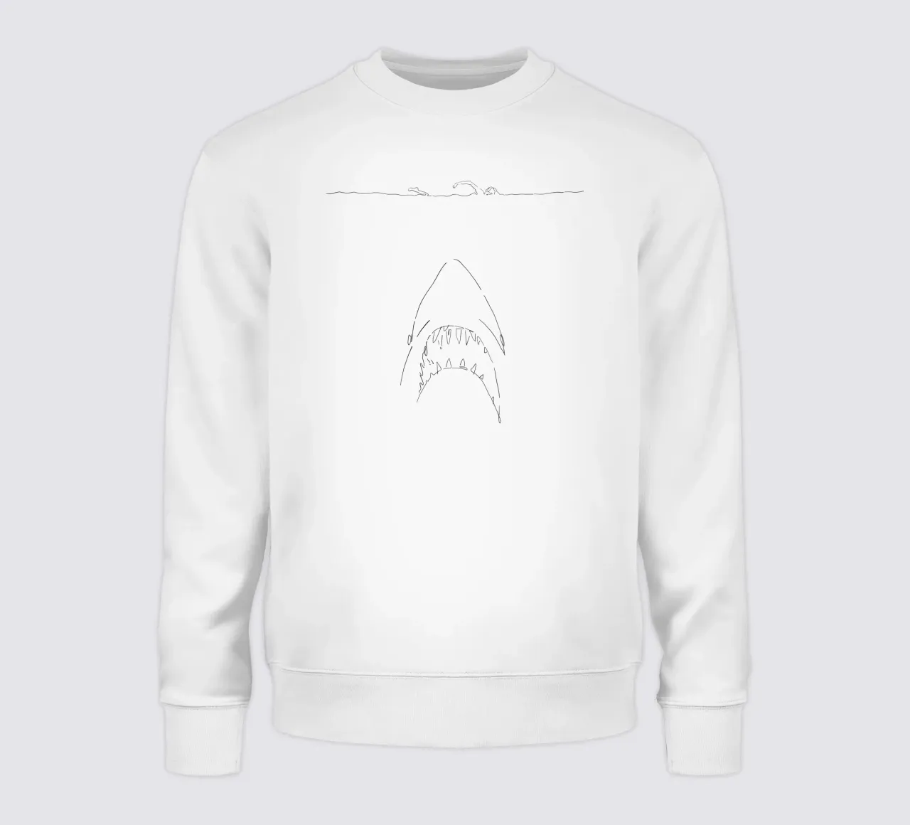 Jaws sweatshirt by Ninhol