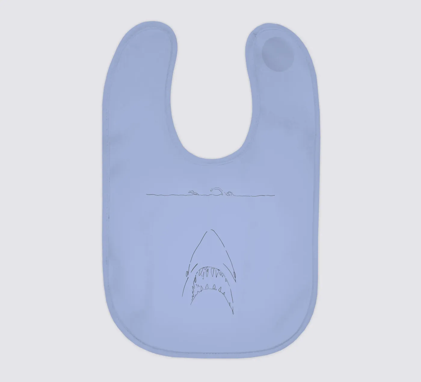 Jaws Babylätzchen von Ninhol