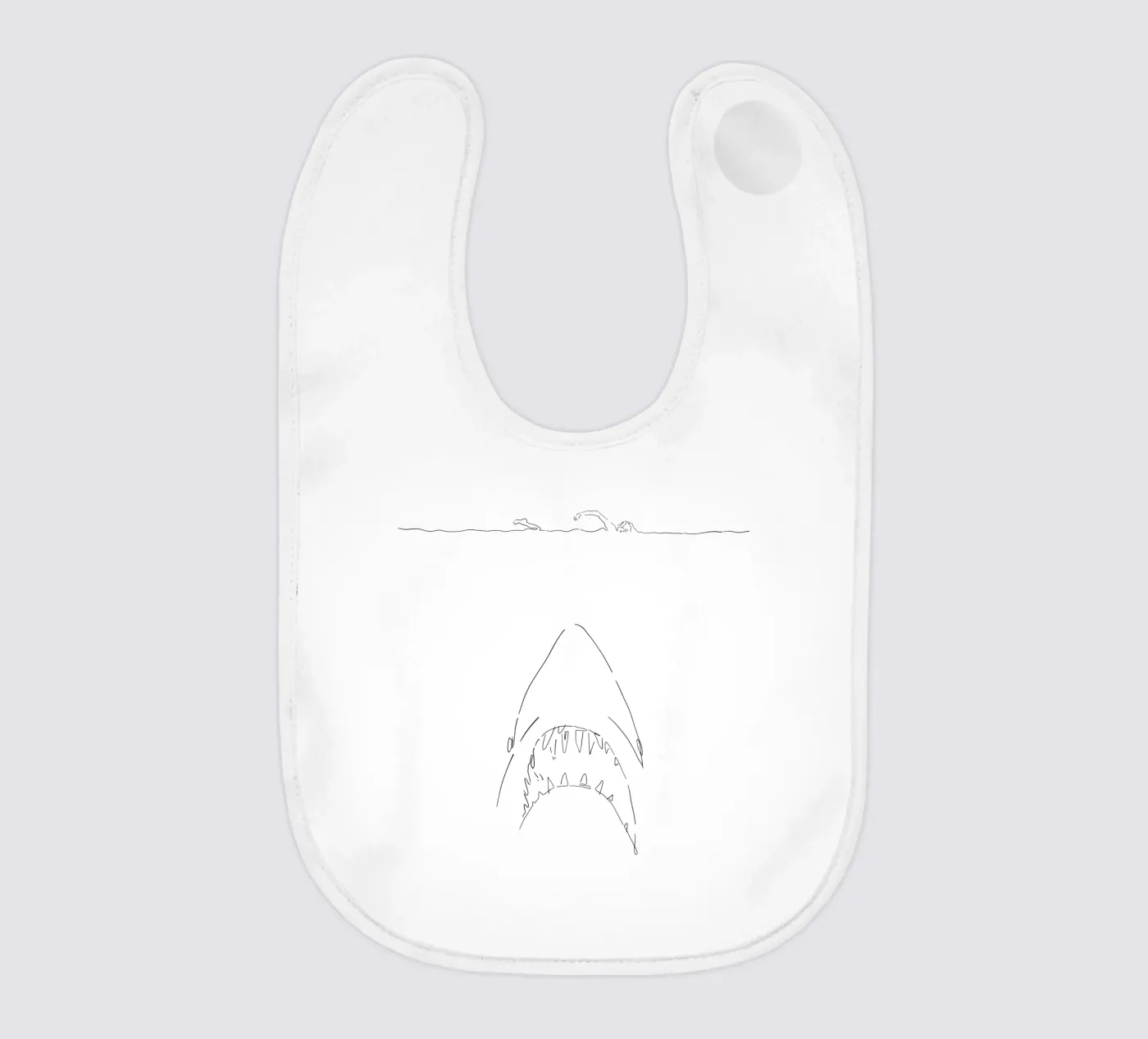Jaws Babylätzchen von Ninhol