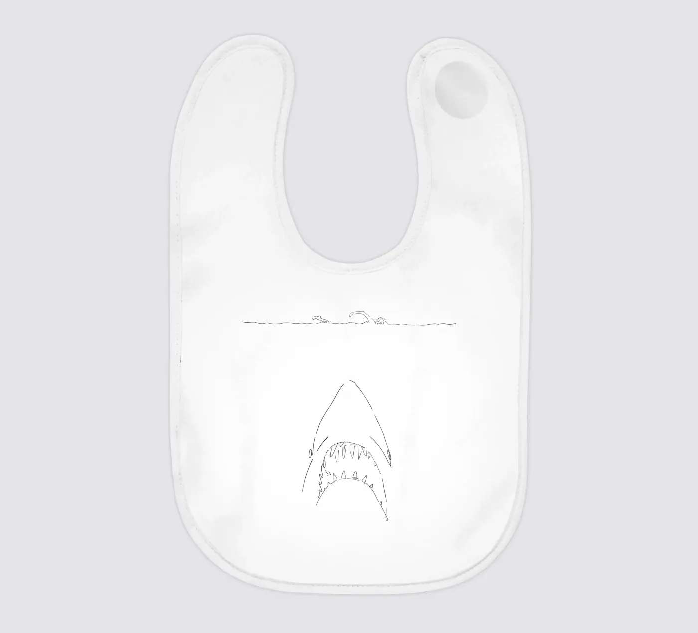 Jaws Babylätzchen von Ninhol