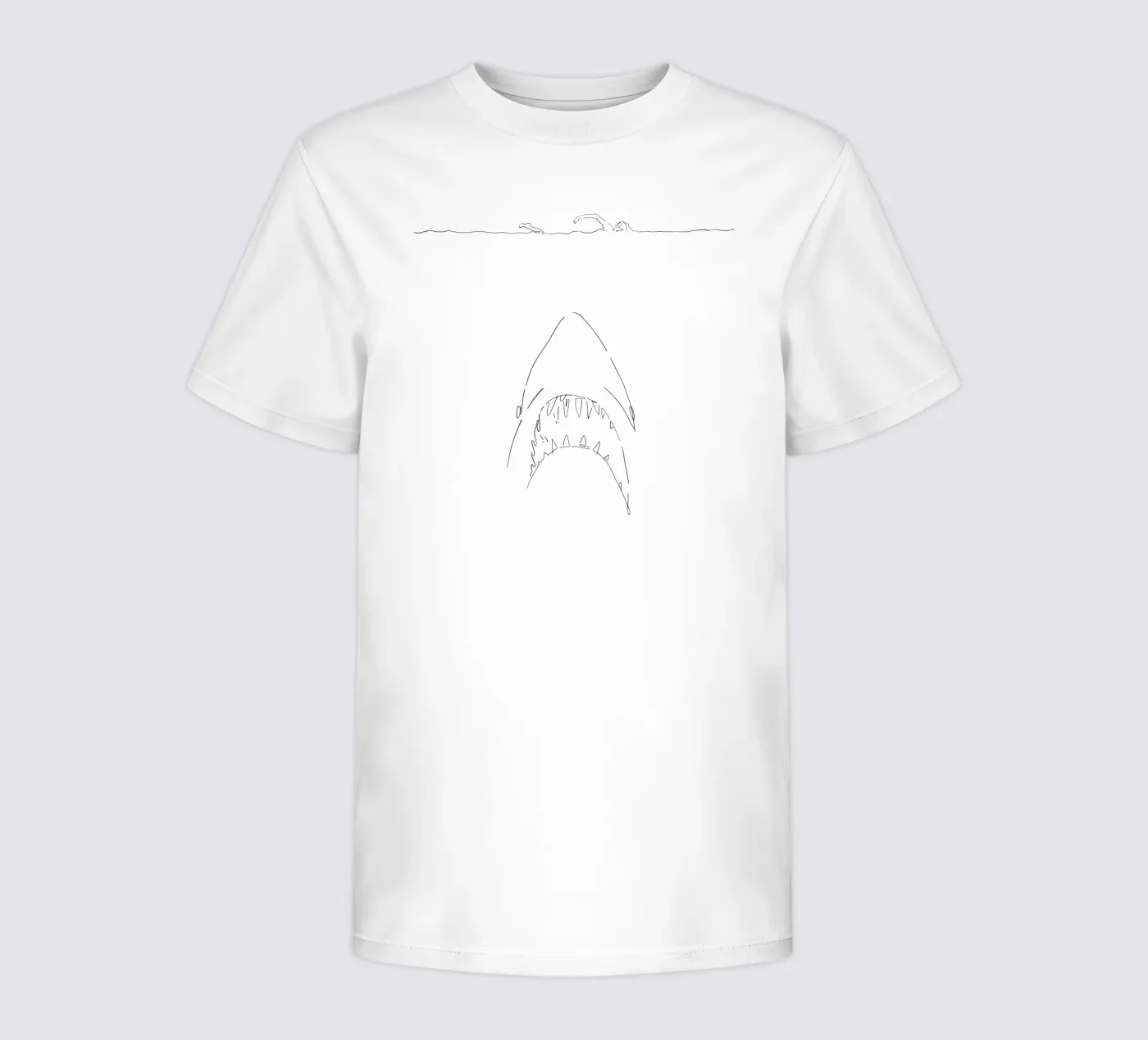 Jaws t-shirt bambini da Ninhol