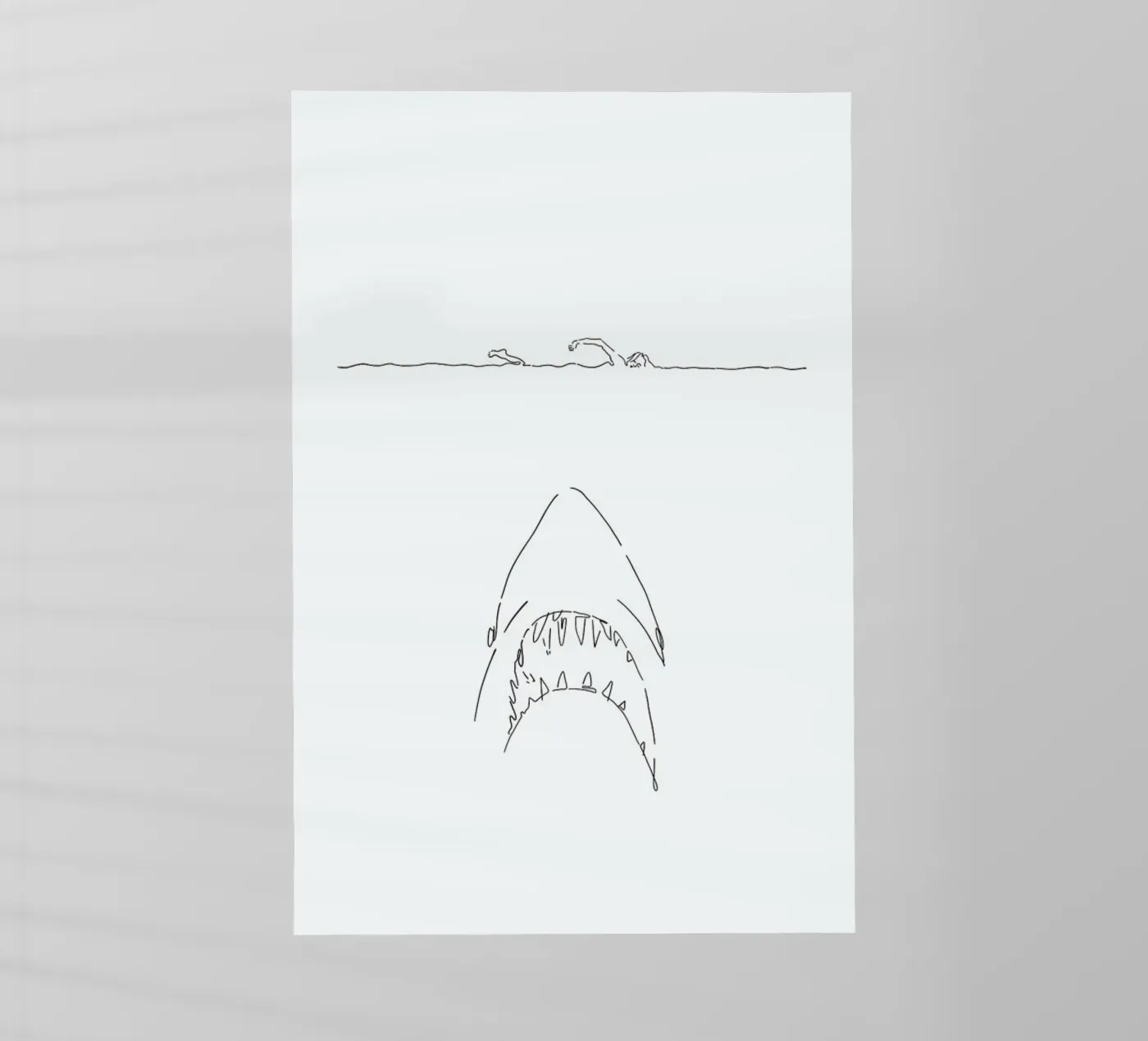 Jaws pellicola backlit da Ninhol