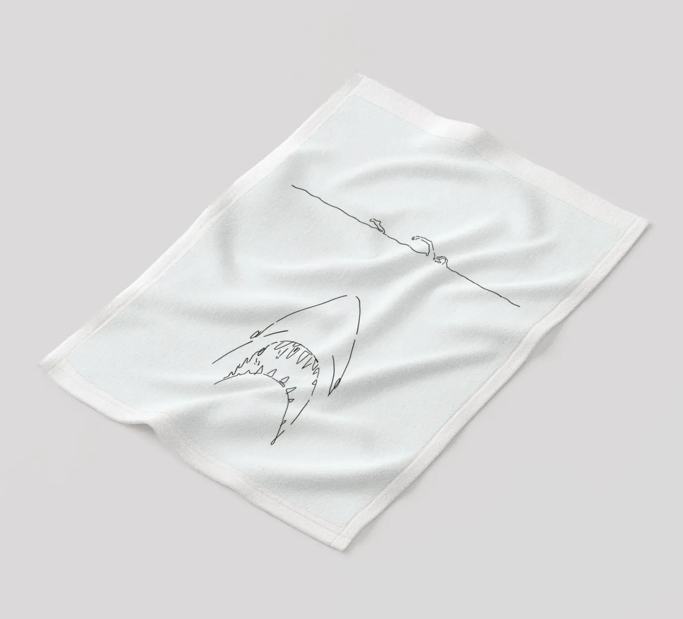 Jaws fleecedeken van Ninhol