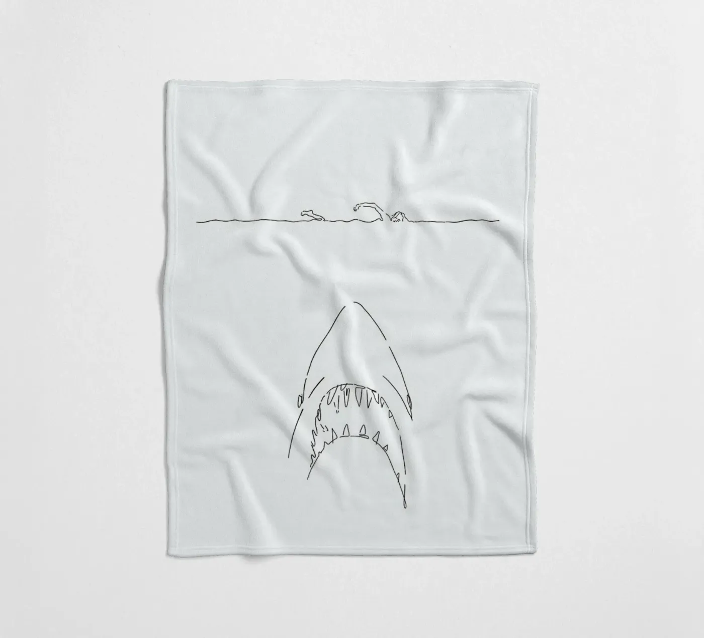 Jaws fleecedeken van Ninhol