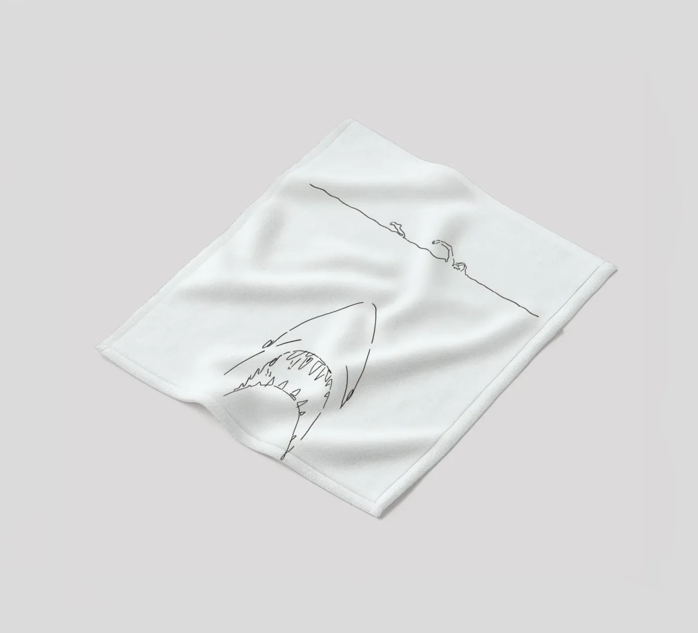 Jaws fleecedeken van Ninhol