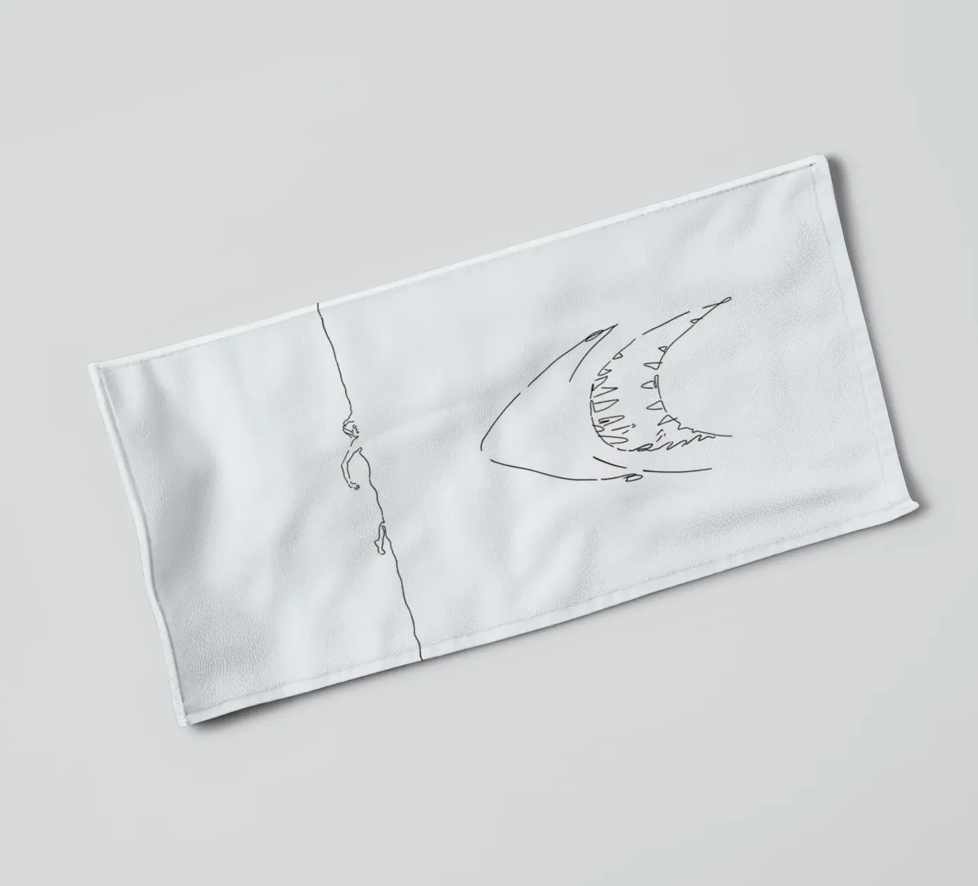 Jaws towel by Ninhol