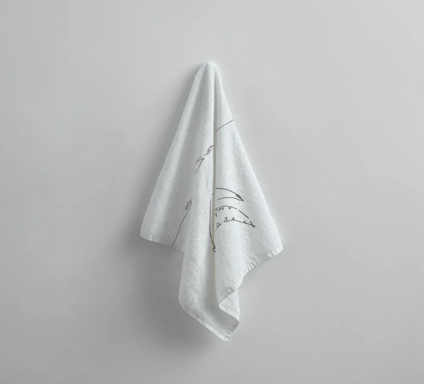 Jaws badhanddoek van Ninhol