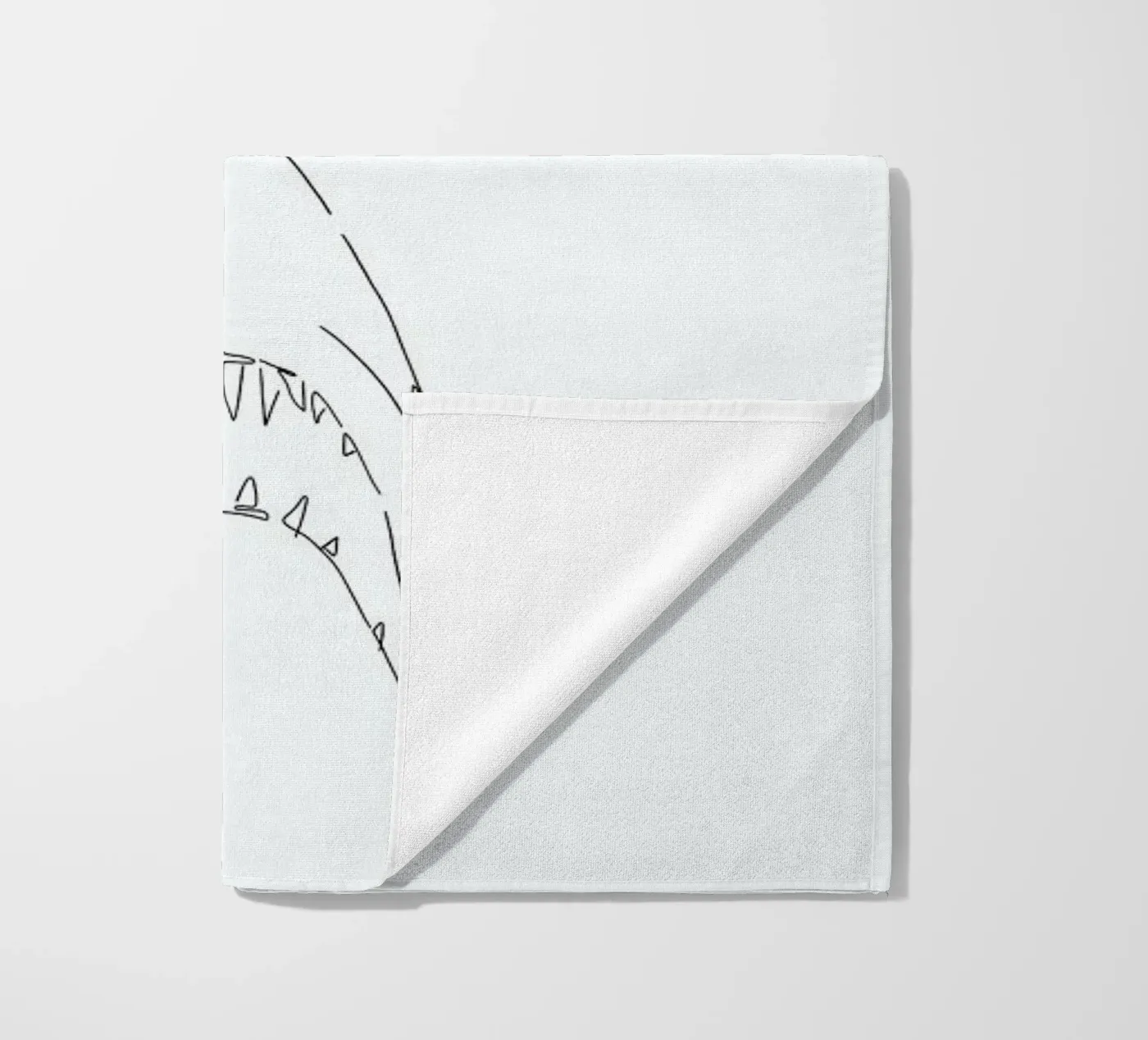 Jaws beach towel by Ninhol