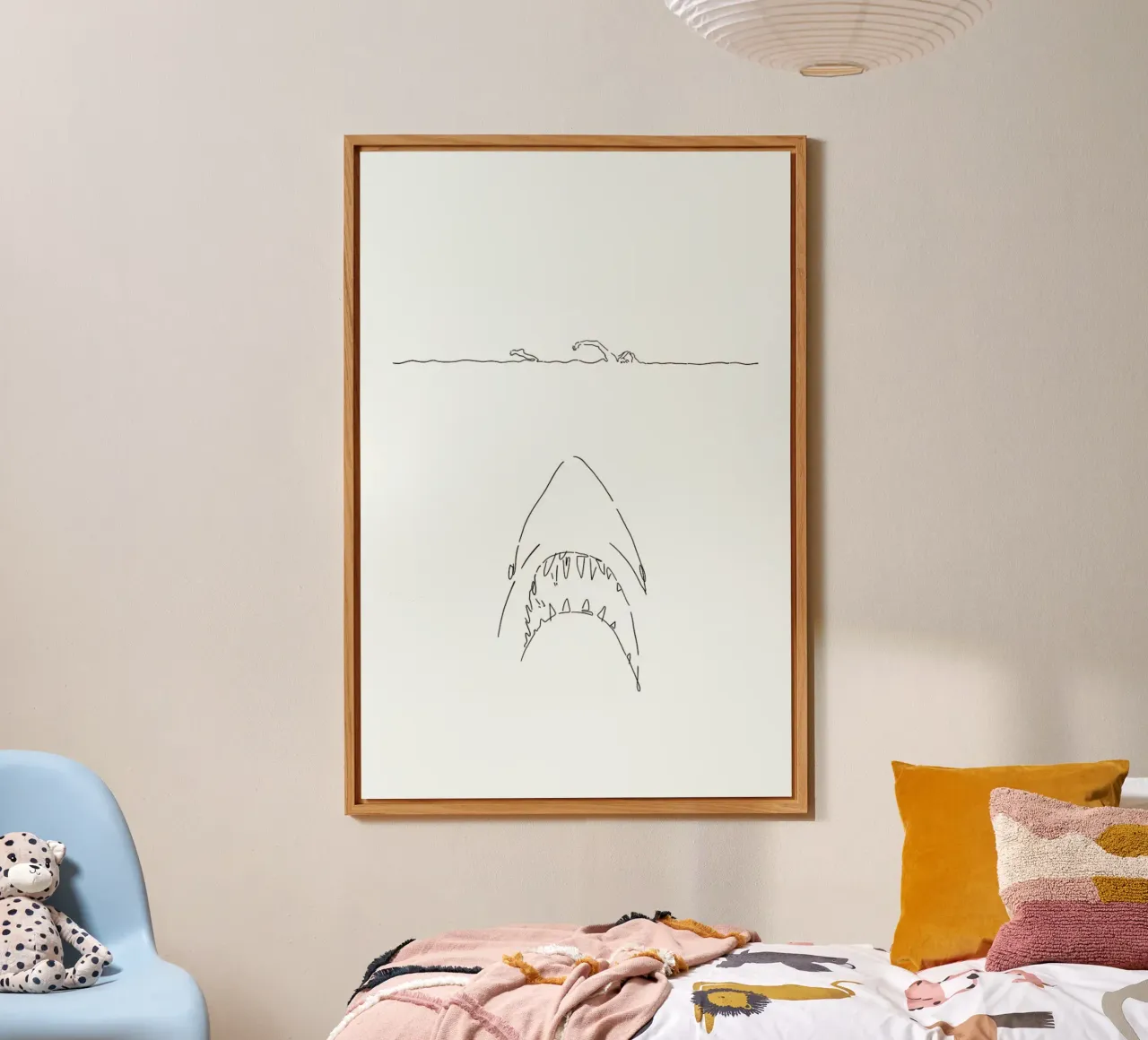 Jaws alluminio dibond da Ninhol