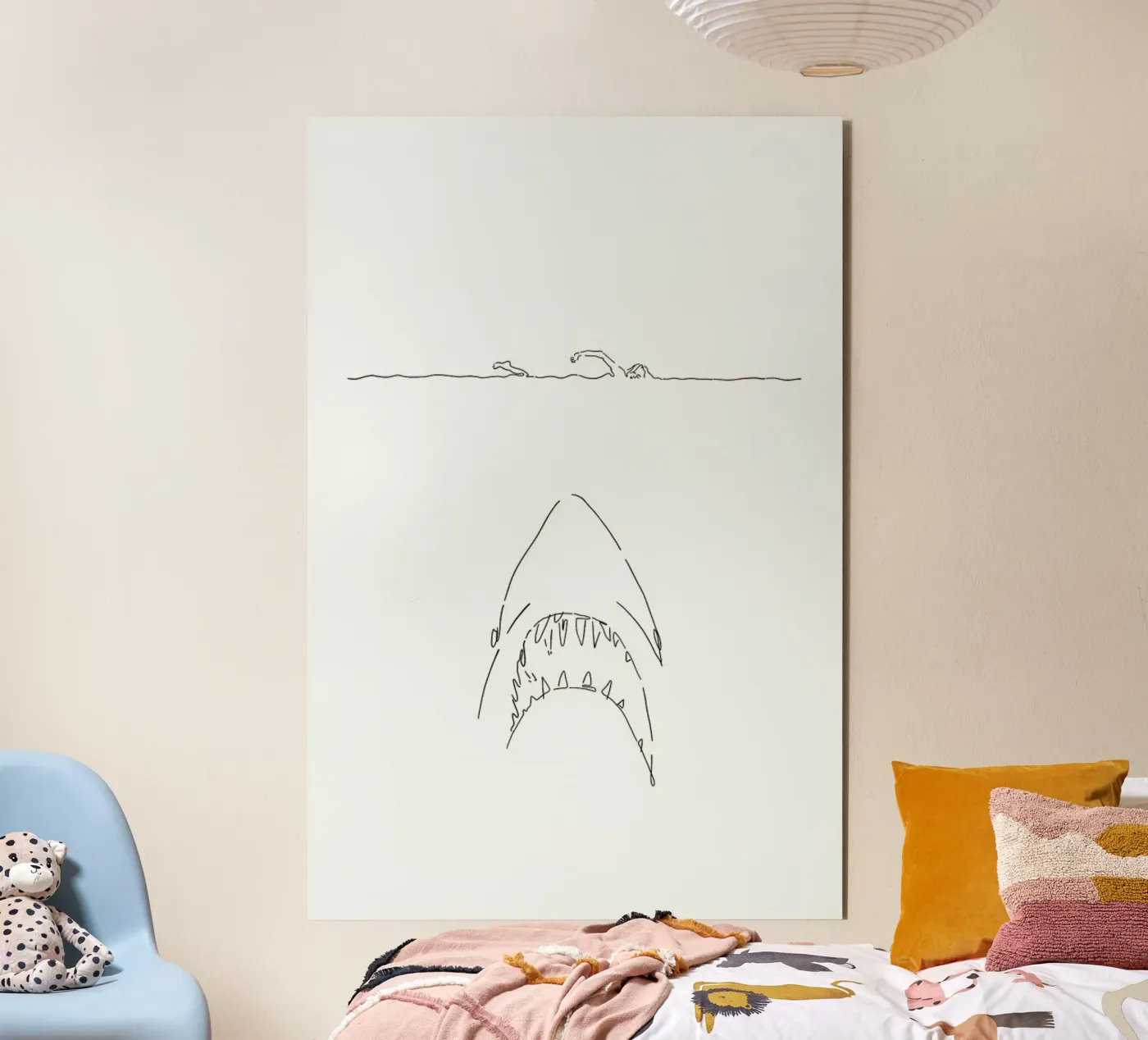 Jaws alluminio dibond da Ninhol