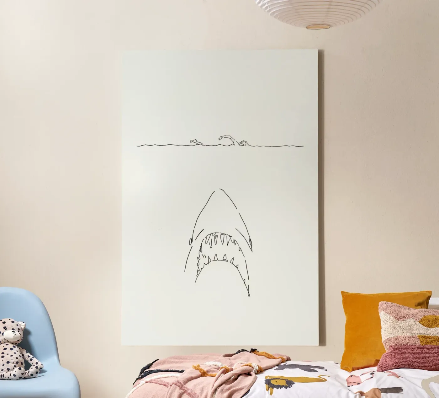 Jaws tela da Ninhol