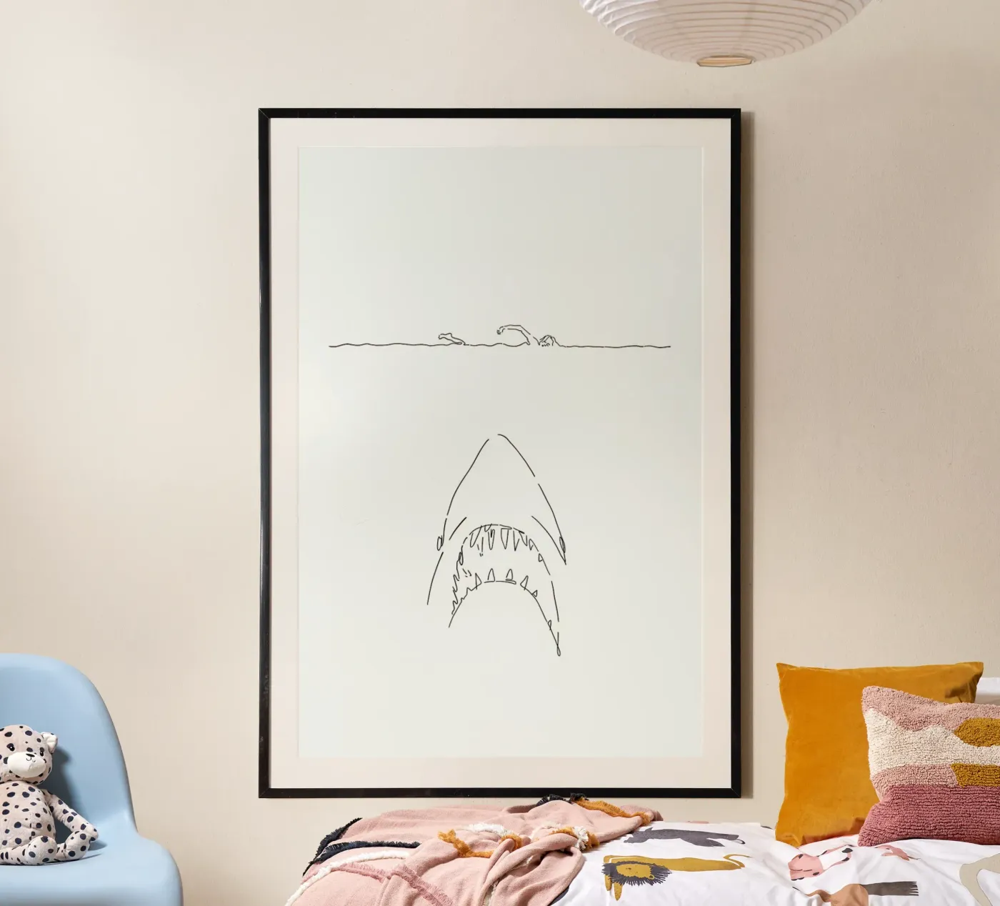Jaws poster van Ninhol