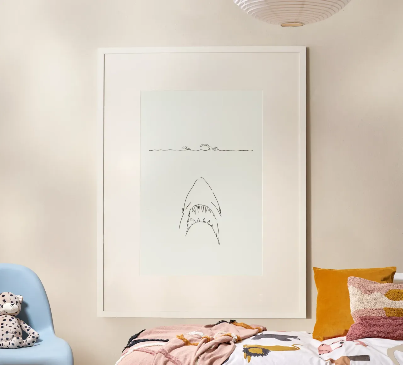 Jaws poster van Ninhol