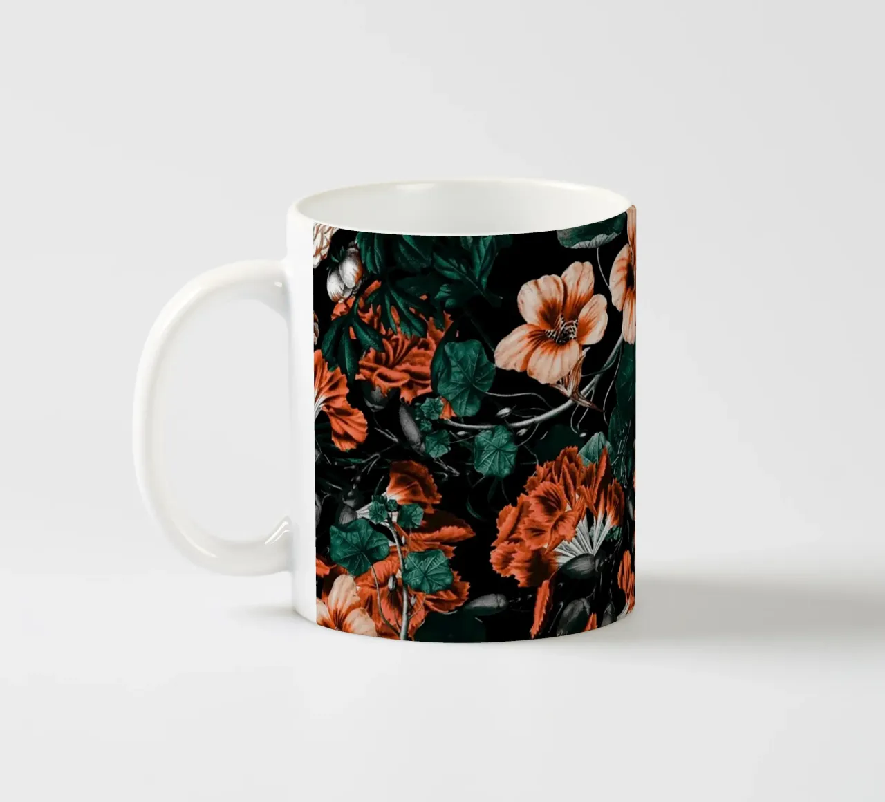 NIGHT FOREST XVII-A tazza in ceramica da burcukorkmazyurek