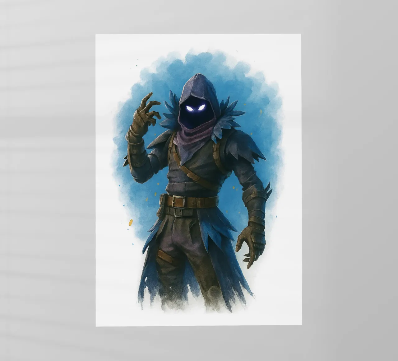 Raven Fortnite pellicola backlit da NextPixel