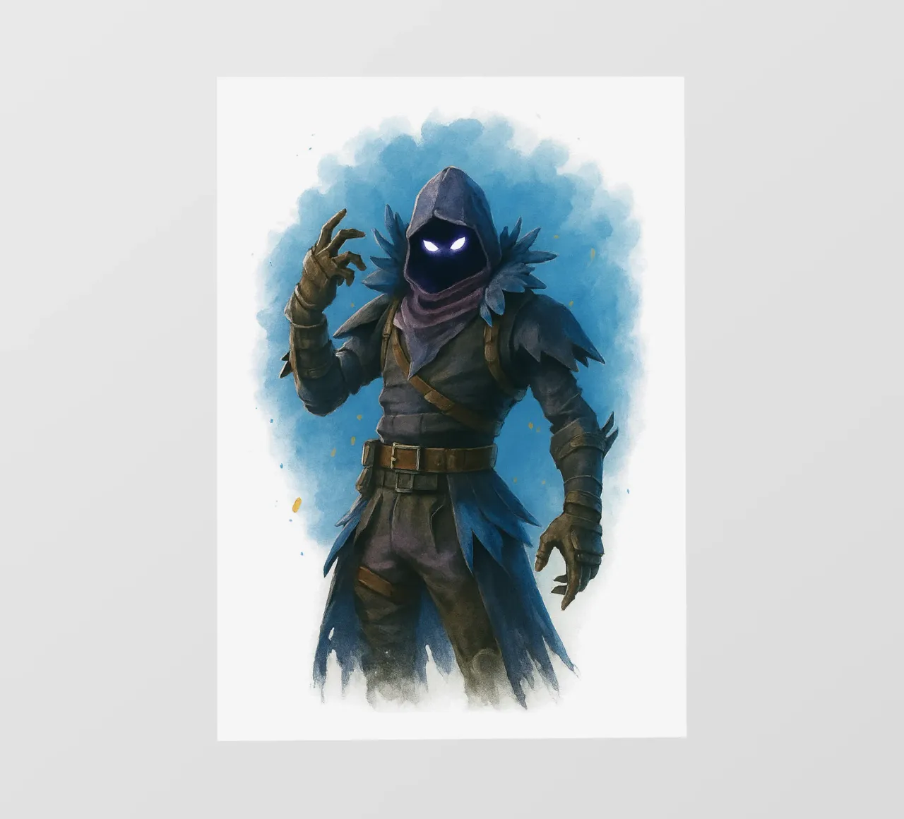 Raven Fortnite pellicola backlit da NextPixel