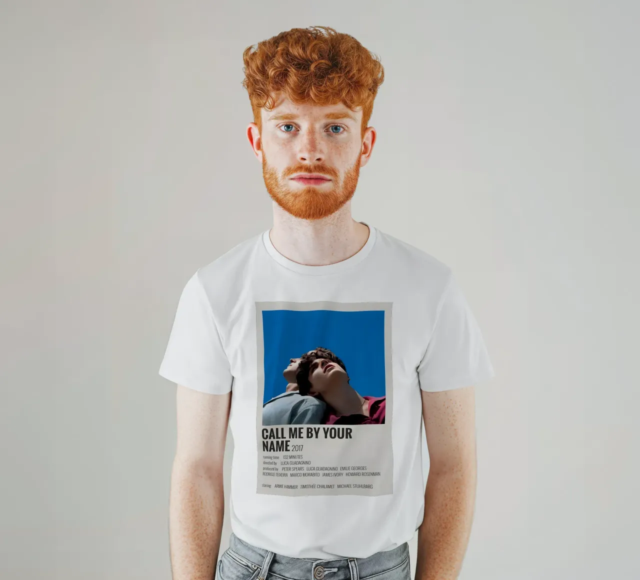 CALL ME BY YOUR NAME 2017 t-shirt da MVFminimalist