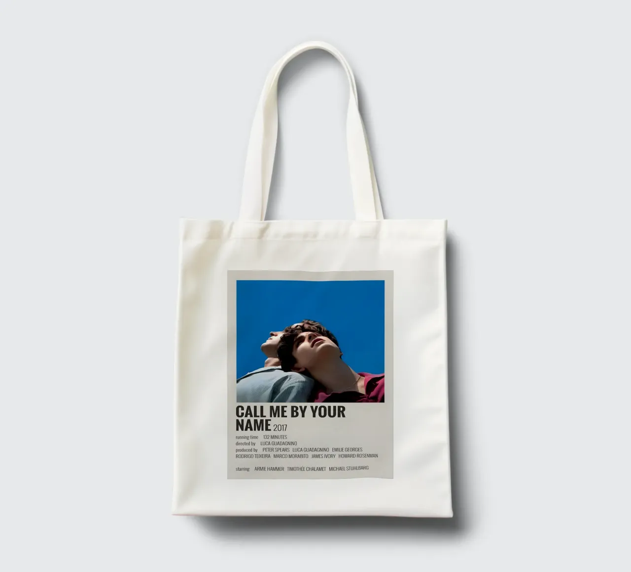 CALL ME BY YOUR NAME 2017 borsa in juta da MVFminimalist