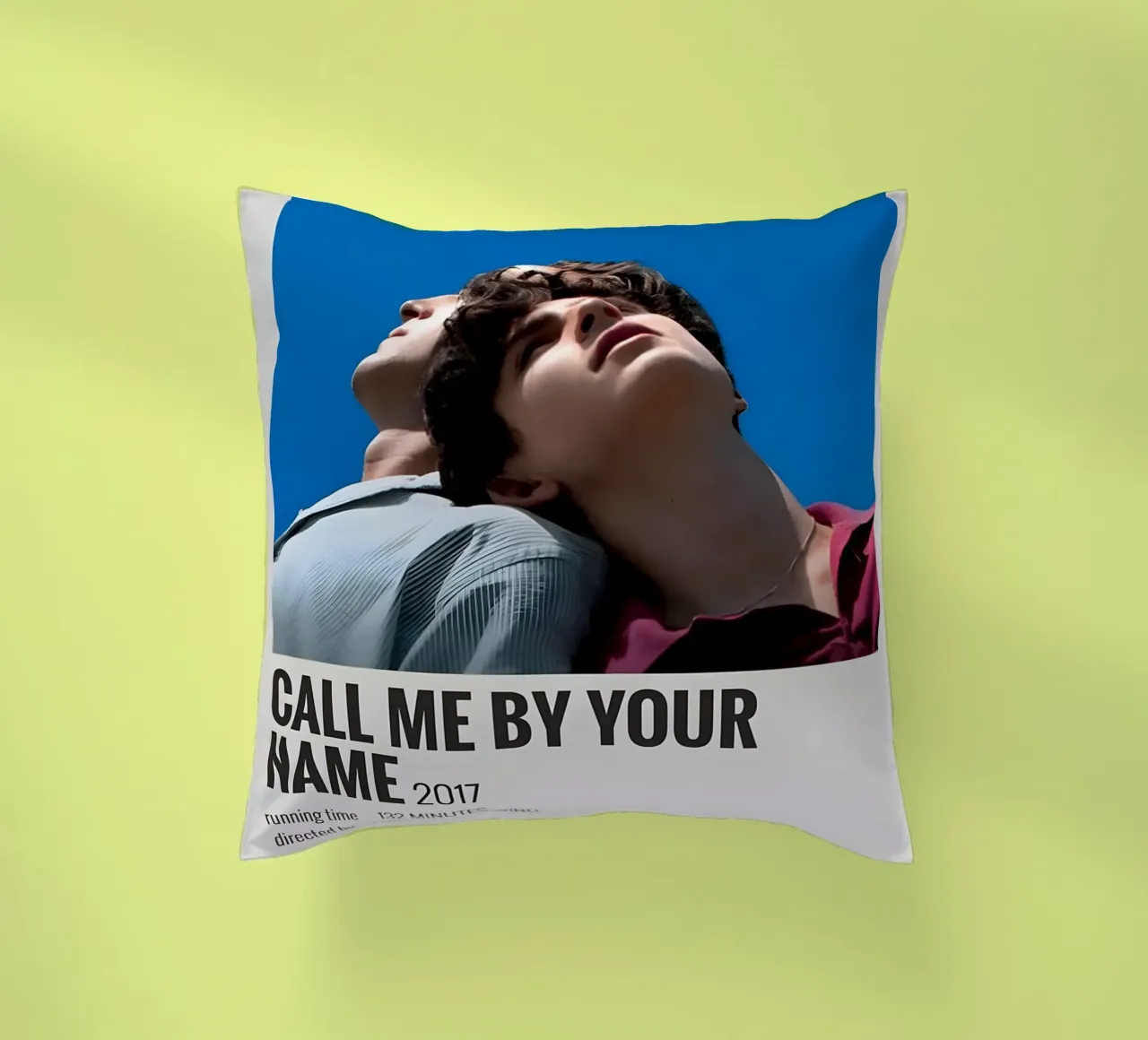 CALL ME BY YOUR NAME 2017 cuscino da MVFminimalist