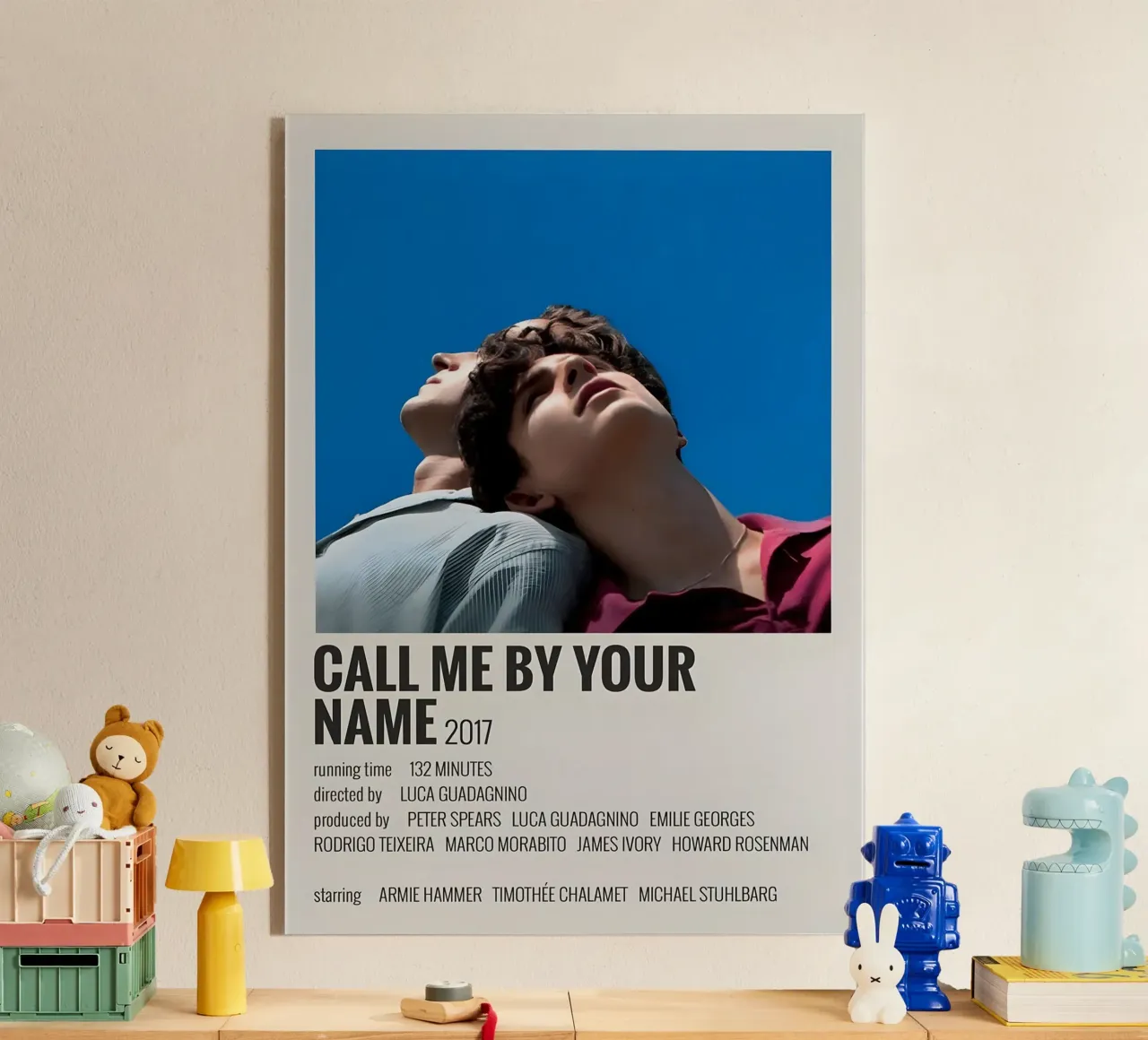 CALL ME BY YOUR NAME 2017 plexiglass da MVFminimalist