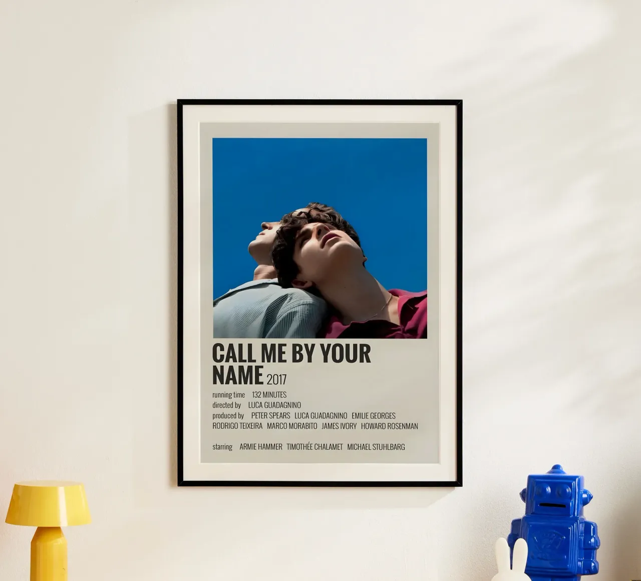 CALL ME BY YOUR NAME 2017 carta hahnemühle da MVFminimalist