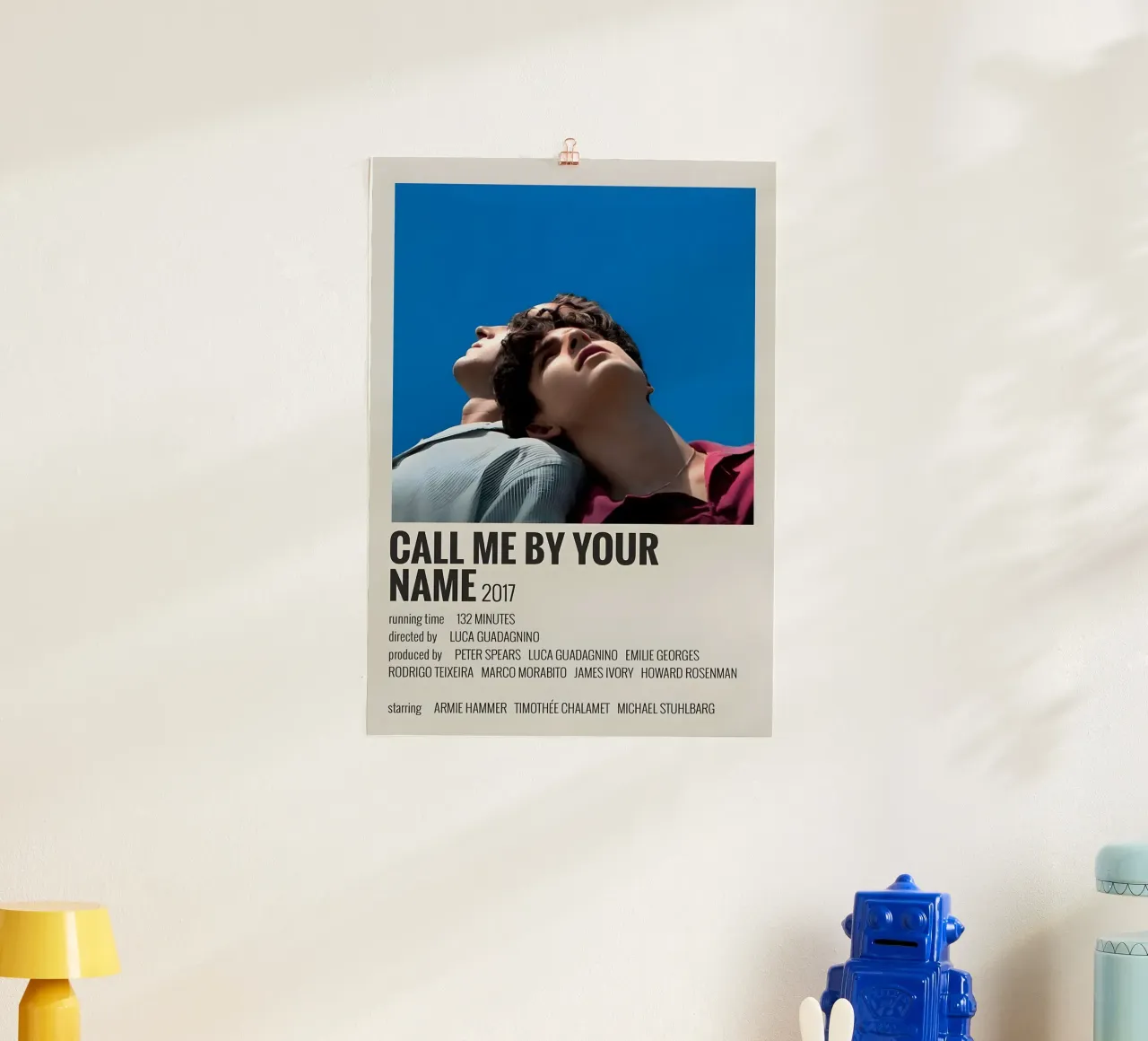 CALL ME BY YOUR NAME 2017 carta hahnemühle da MVFminimalist