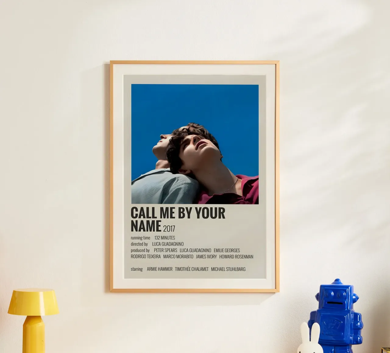 CALL ME BY YOUR NAME 2017 carta hahnemühle da MVFminimalist