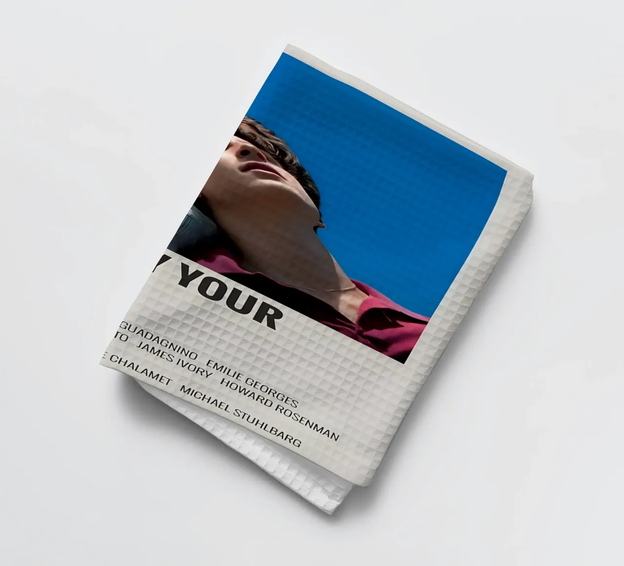 CALL ME BY YOUR NAME 2017 canovaccio da cucina da MVFminimalist