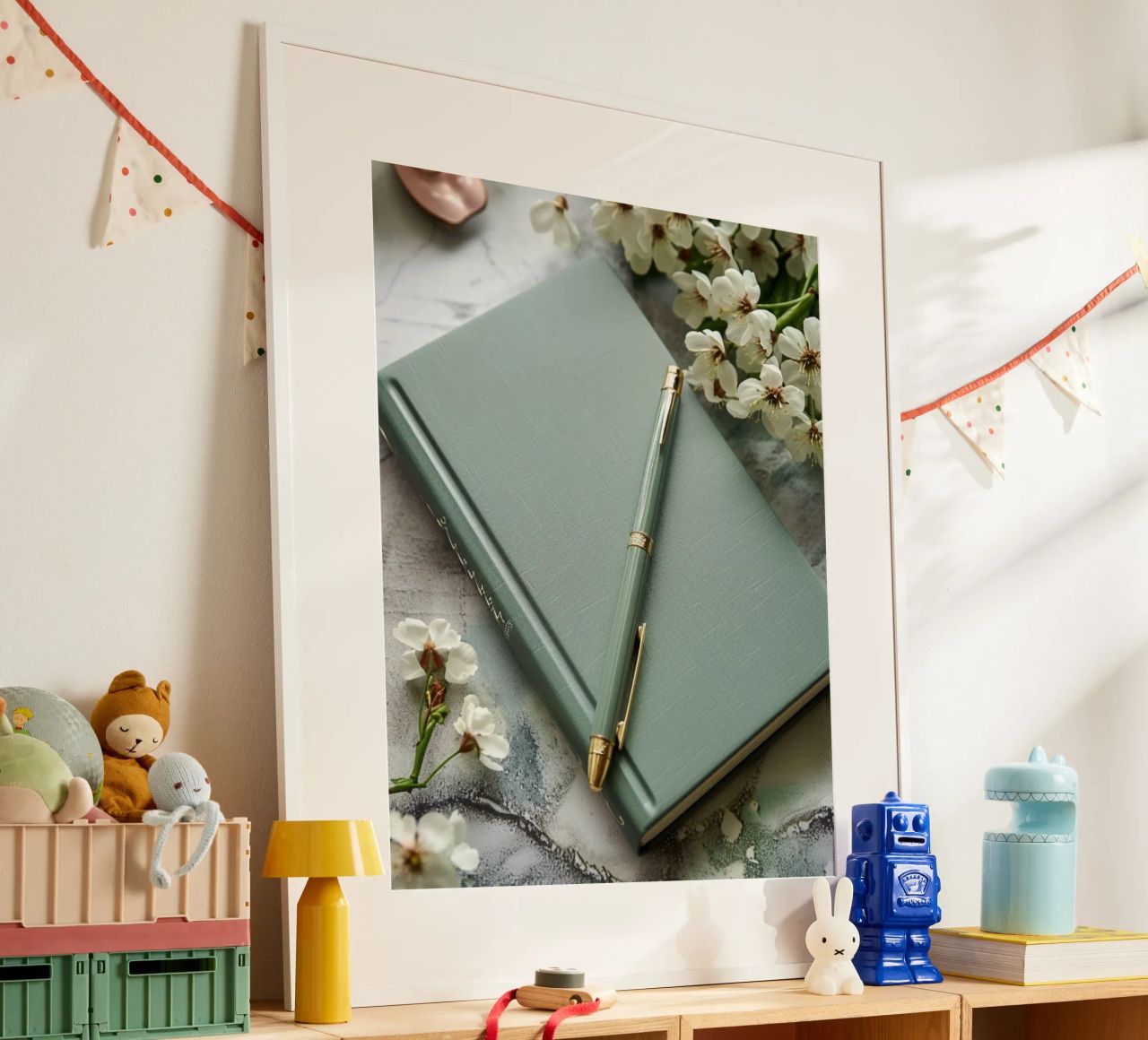 Rêverie à la menthe poster de PhotoVibe Decor