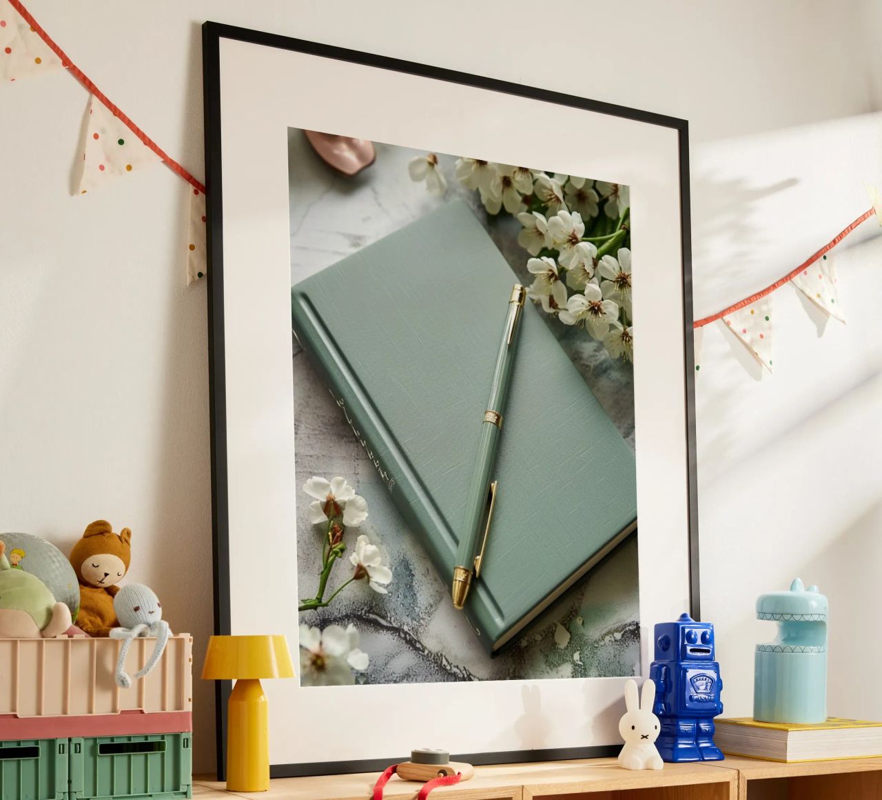 Rêverie à la menthe poster de PhotoVibe Decor