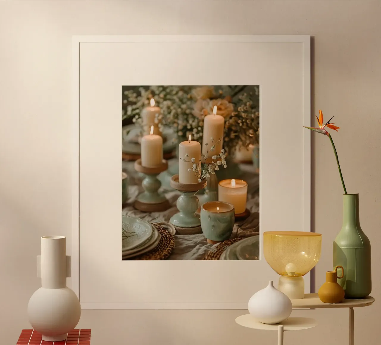 Riverbero di menta carta hahnemühle da PhotoVibe Decor