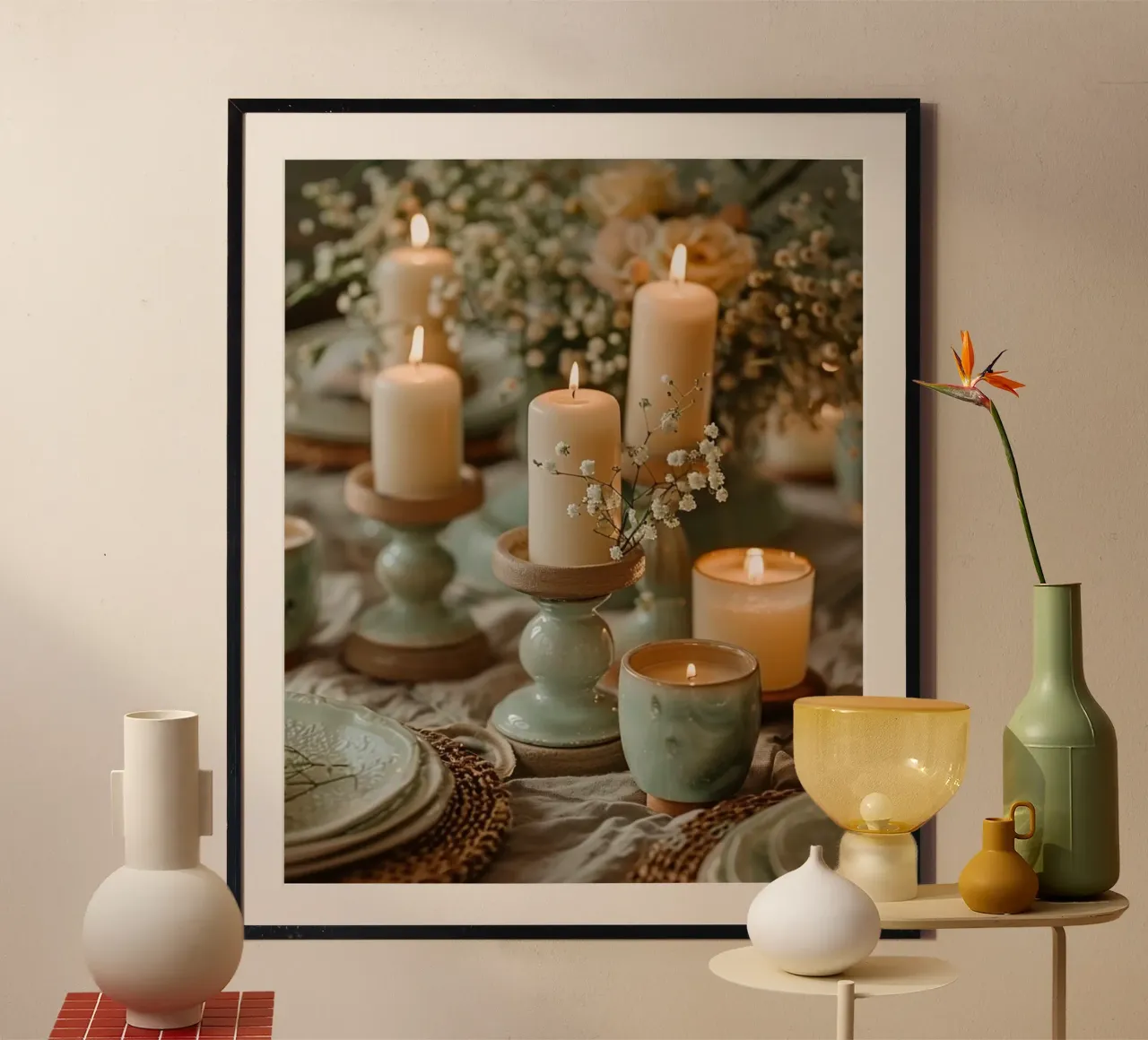 Riverbero di menta carta hahnemühle da PhotoVibe Decor