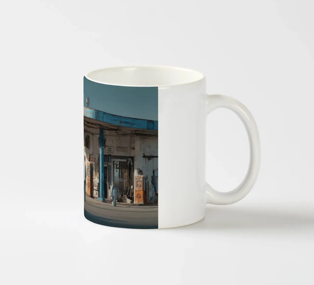 Highway to Tomorrow tazza in ceramica da Headless Monkeys