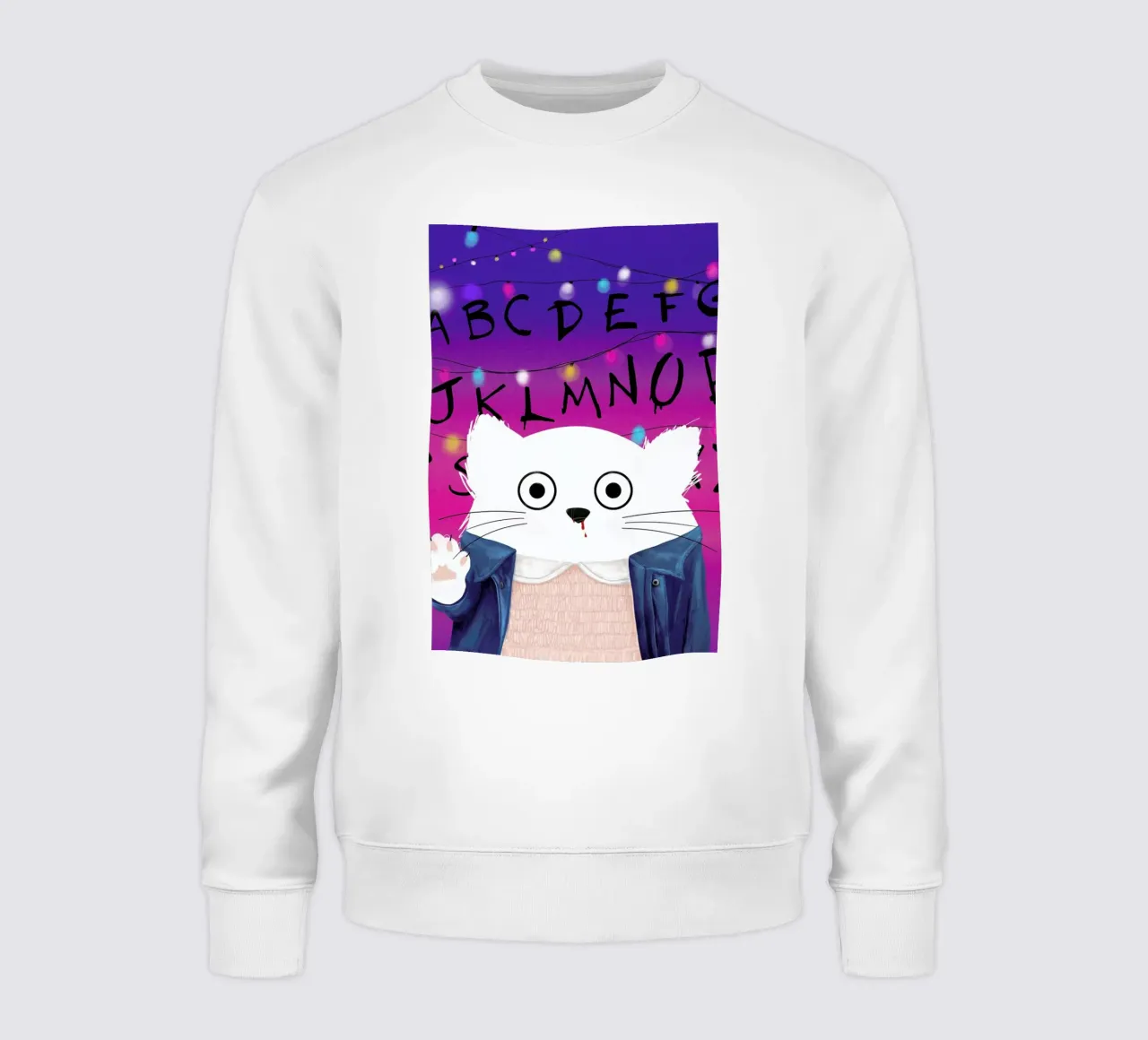 Cat Eleven felpa da Doozal