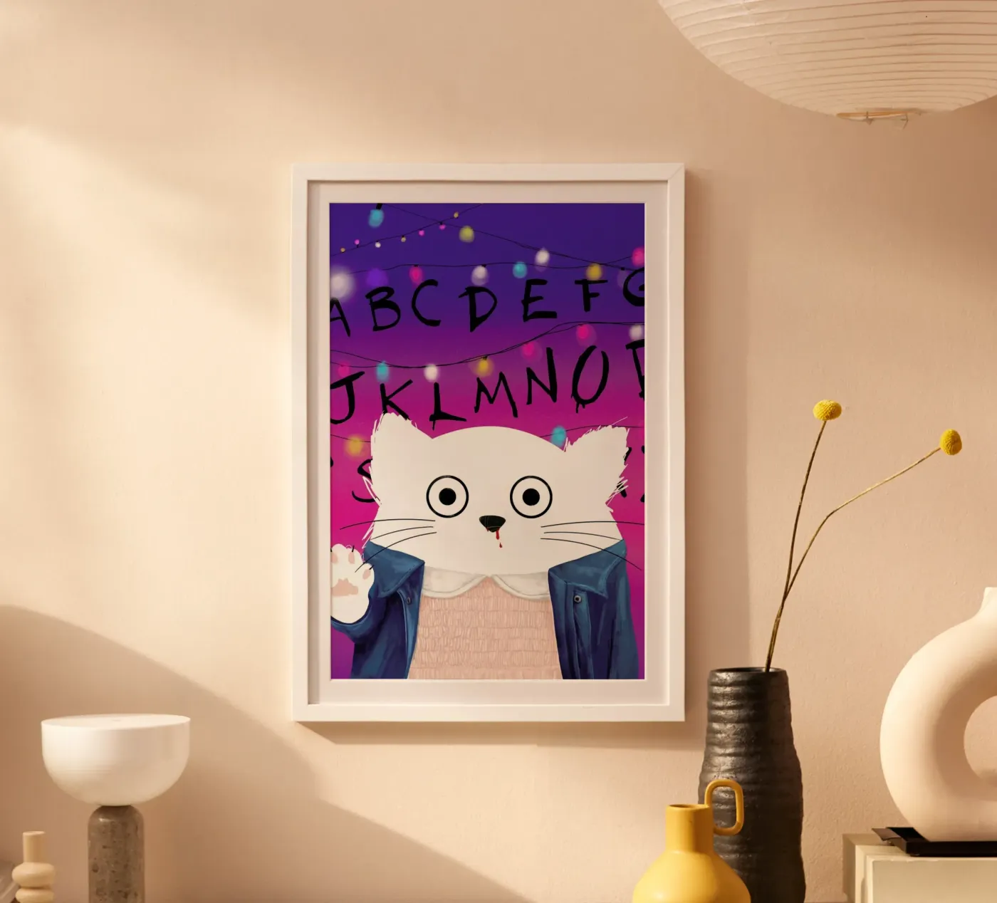 Cat Eleven poster da Doozal