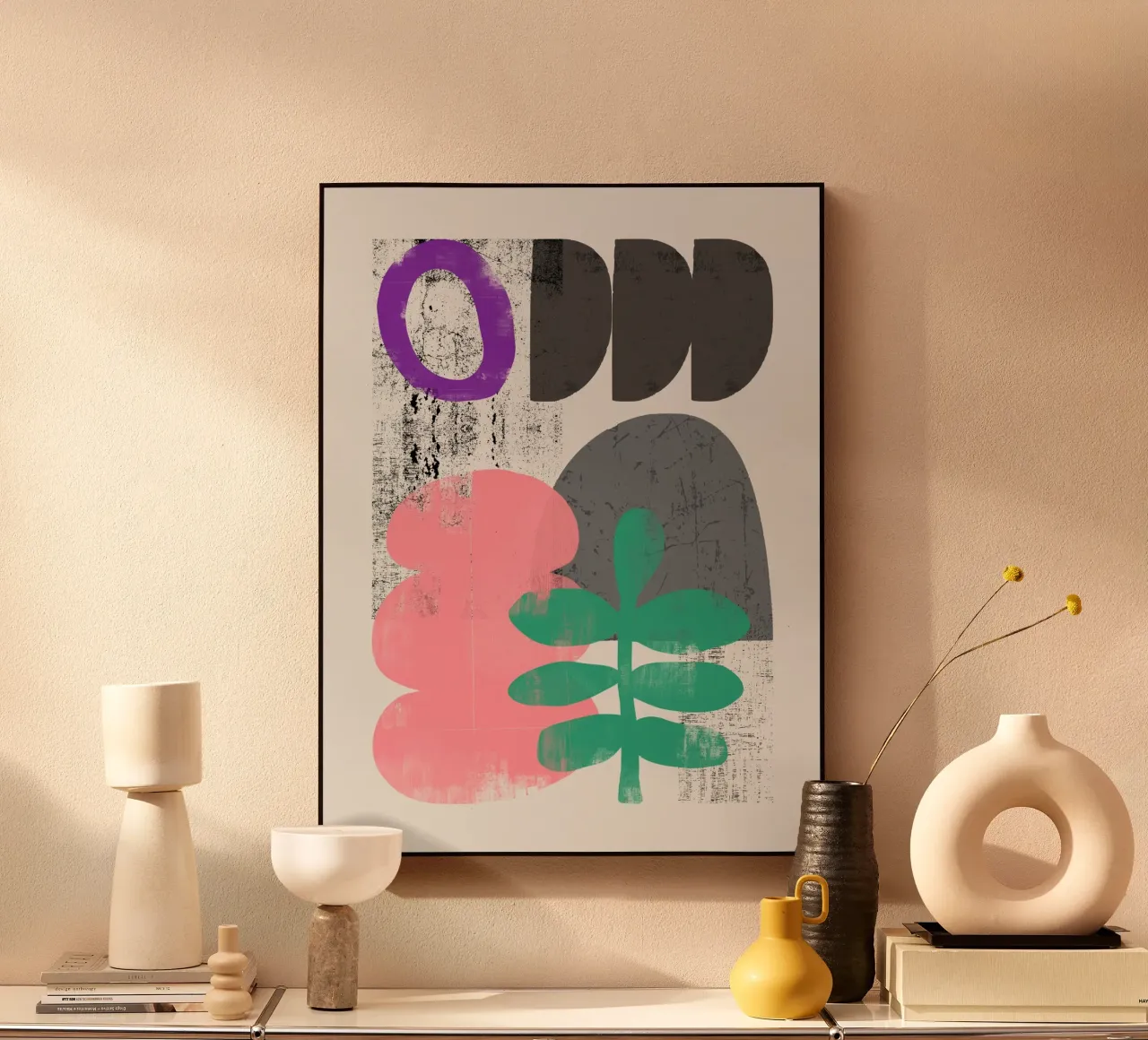 Collage di forme pannello forex da Little Dean