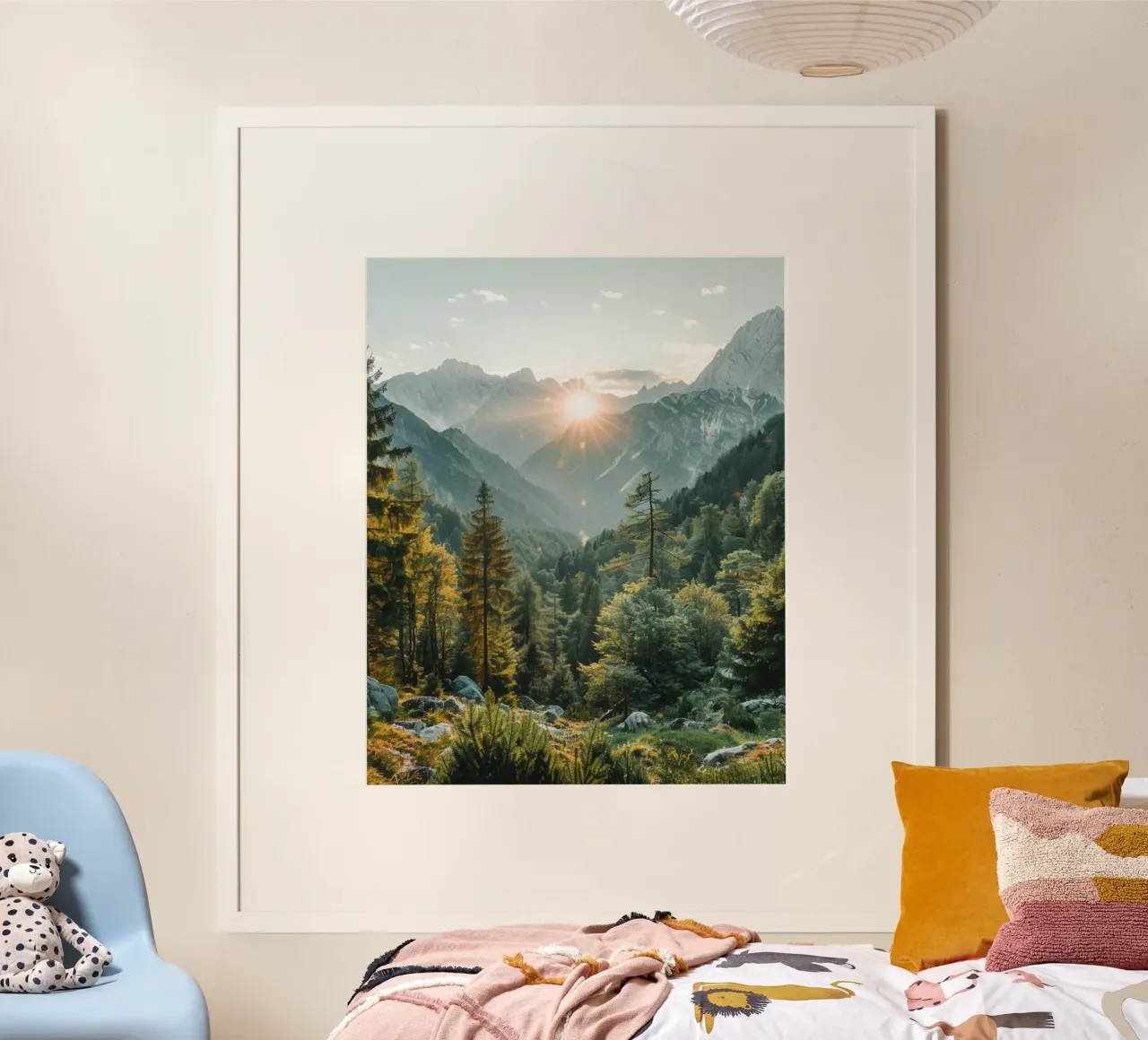 Minze Träumerei Poster von PhotoVibe Decor