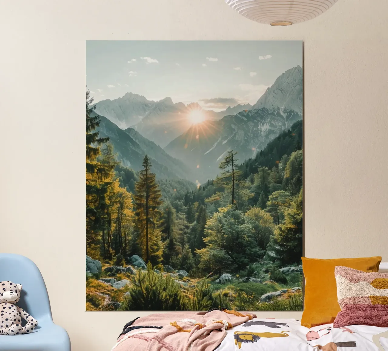 Minze Träumerei Poster von PhotoVibe Decor