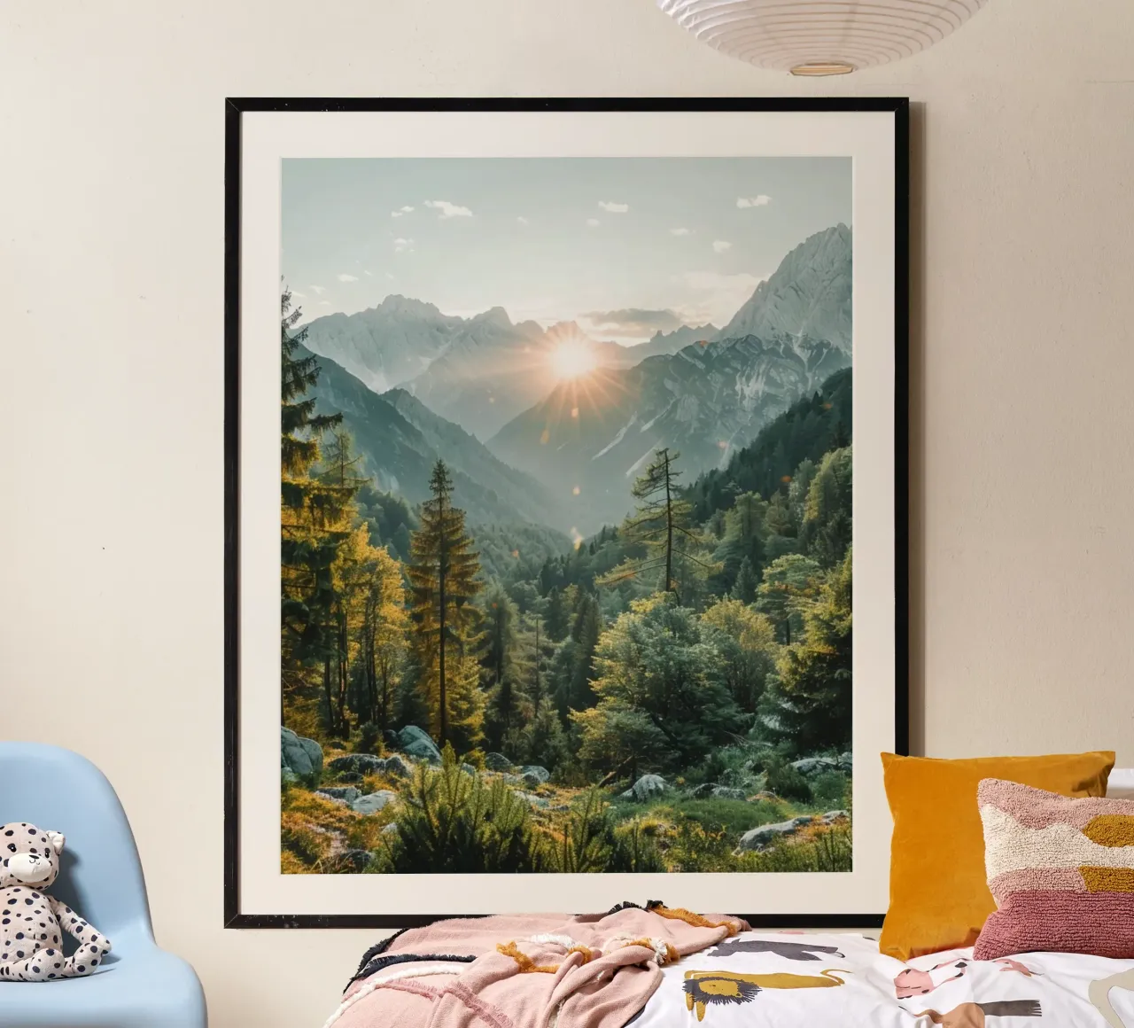 Minze Träumerei Poster von PhotoVibe Decor