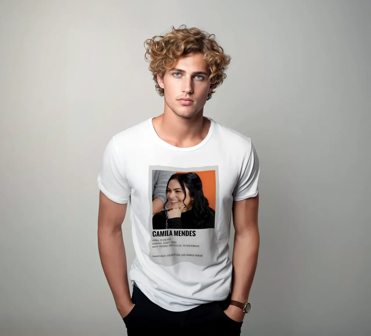 CAMILA MENDES t-shirt da MVFminimalist