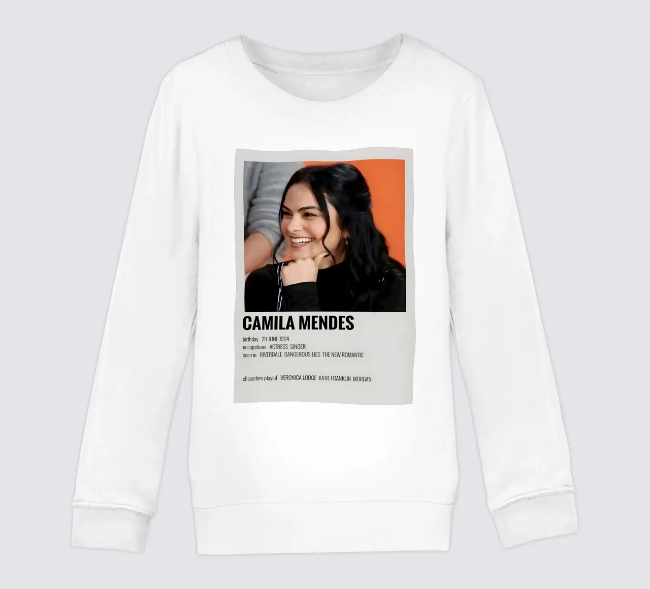 CAMILA MENDES felpa bambino da MVFminimalist