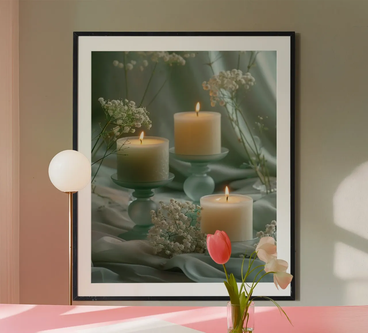 Riverbero di menta carta hahnemühle da PhotoVibe Decor